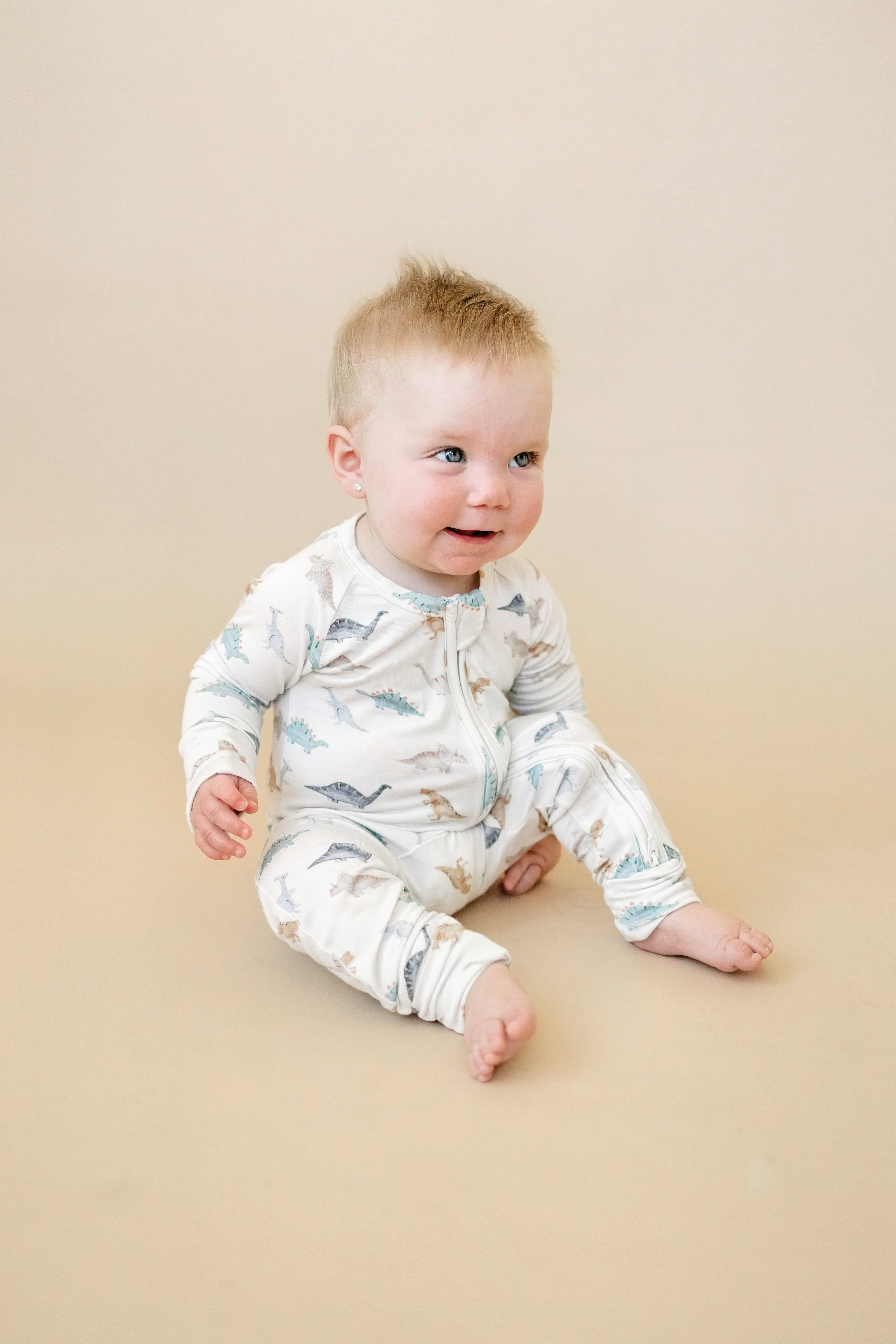 Snugglesaurus Zippy Romper