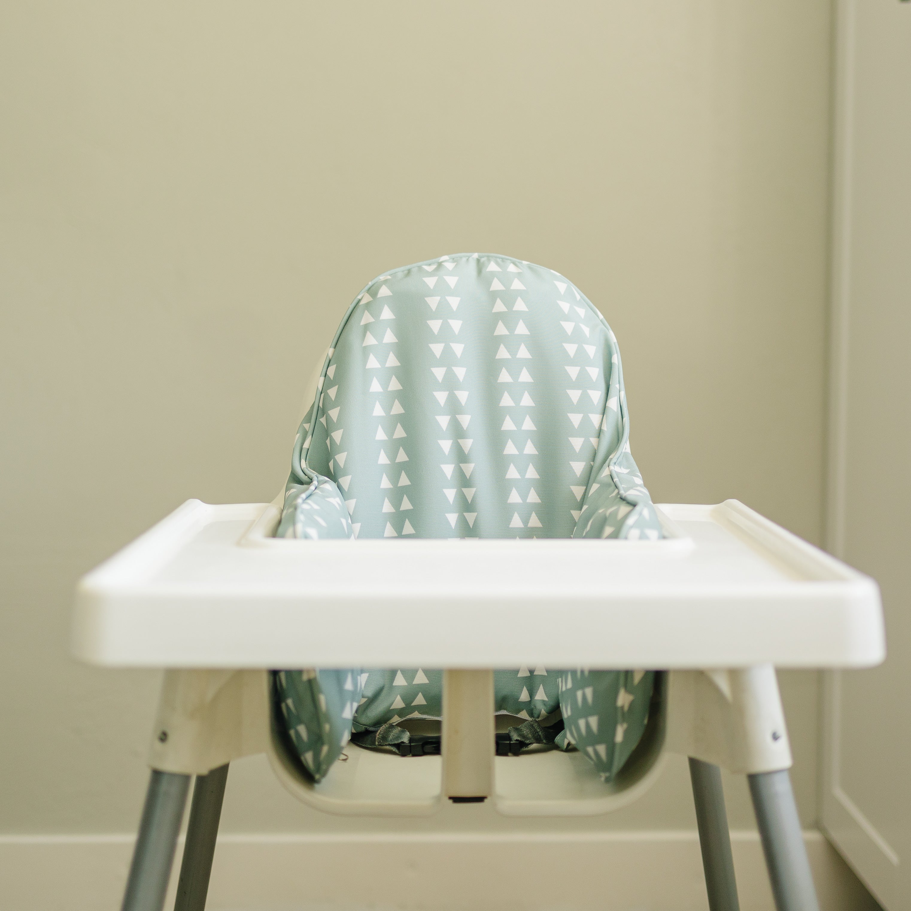 Sage Geo Triangle IKEA Antilop Cushion Cover