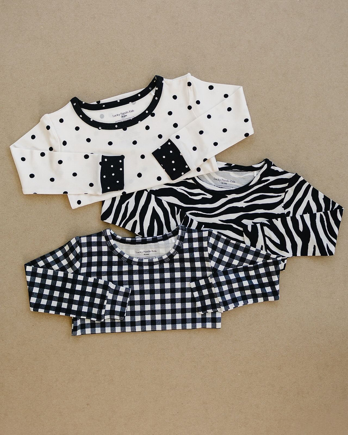 Bamboo Two Piece Set | Zebra