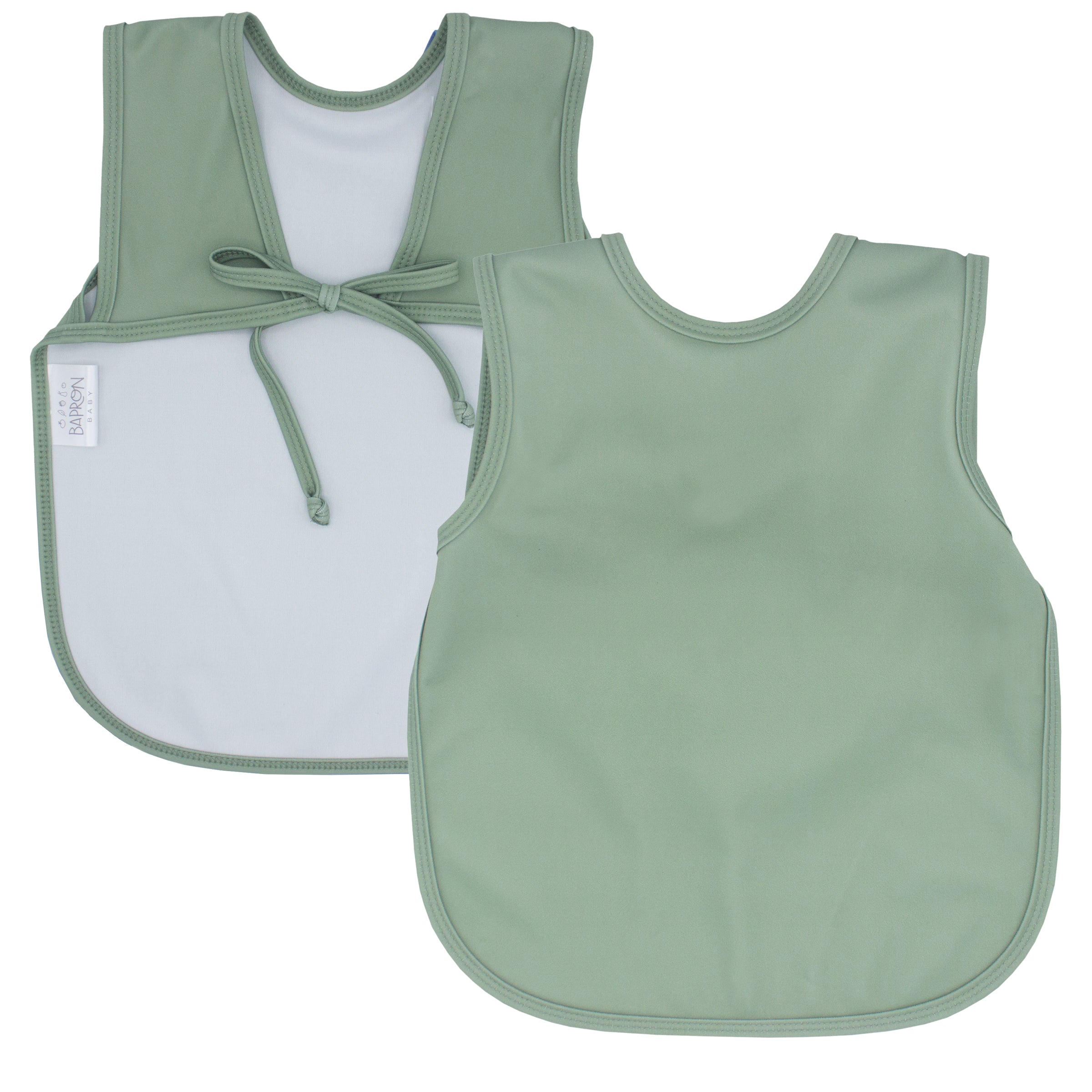 Solid Sage Minimalist Bapron