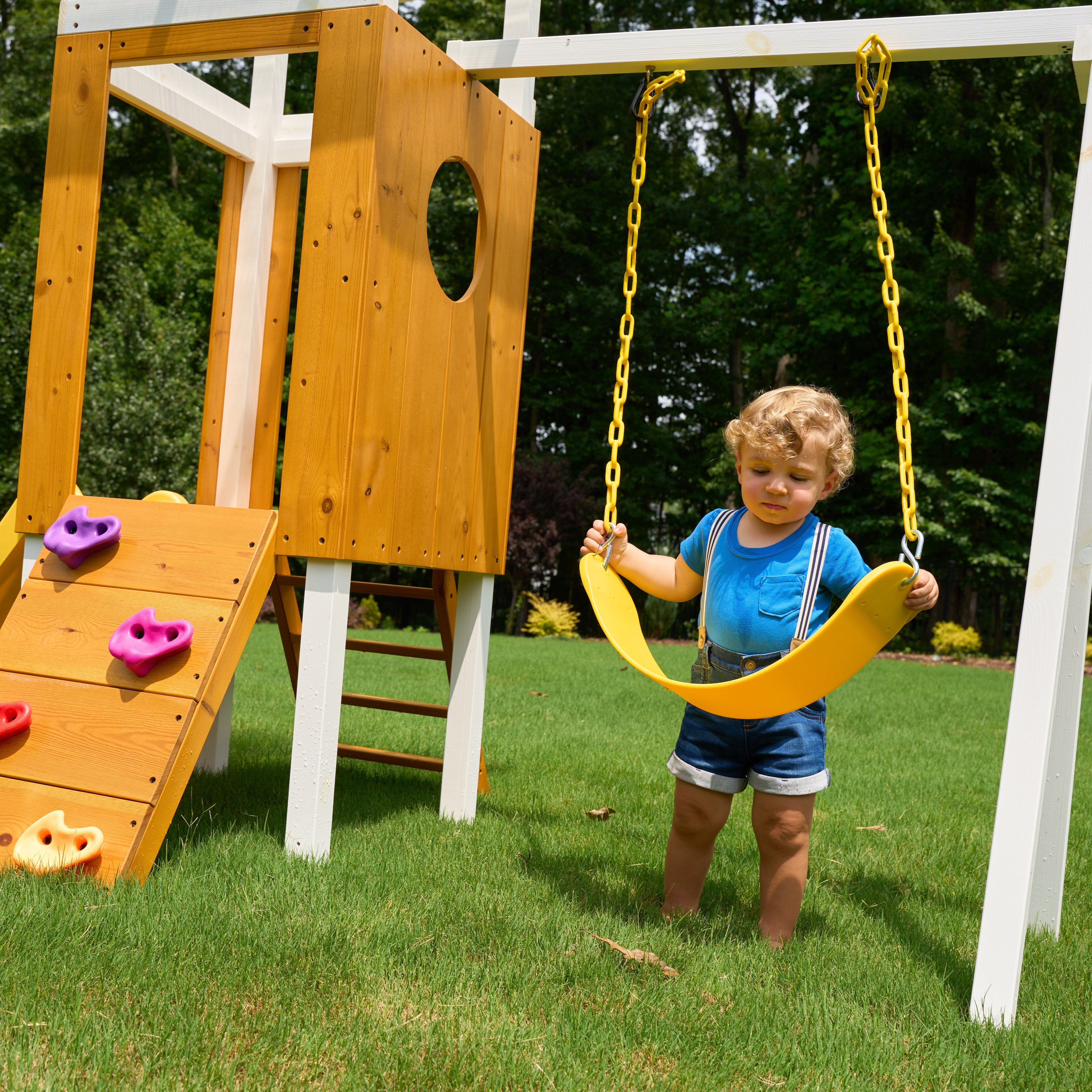 Forest Small - Outdoor Toddler Swing set Outdoor Avenlur.com   