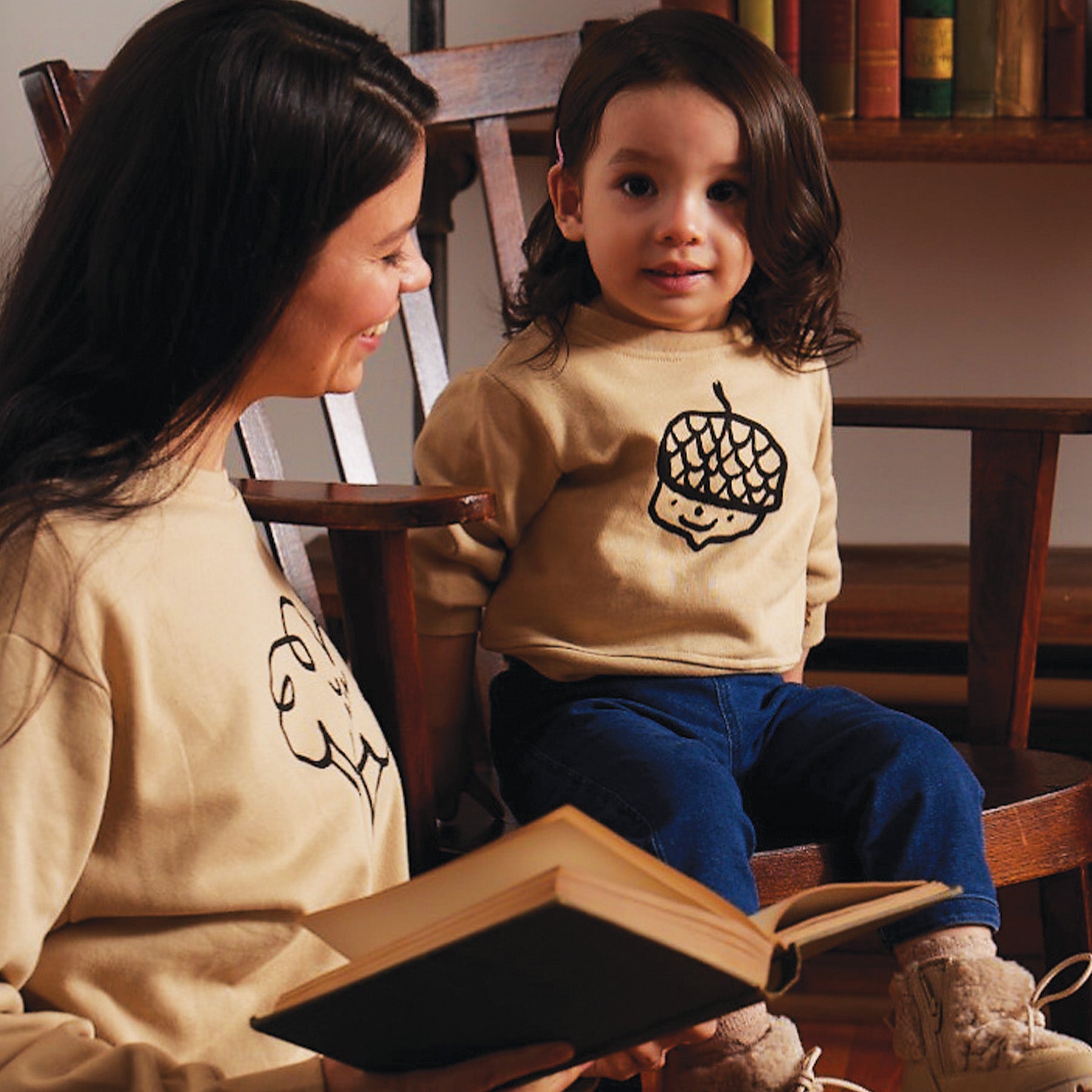 Acorn Baby Sweatshirt Sweaters Mon Coeur   