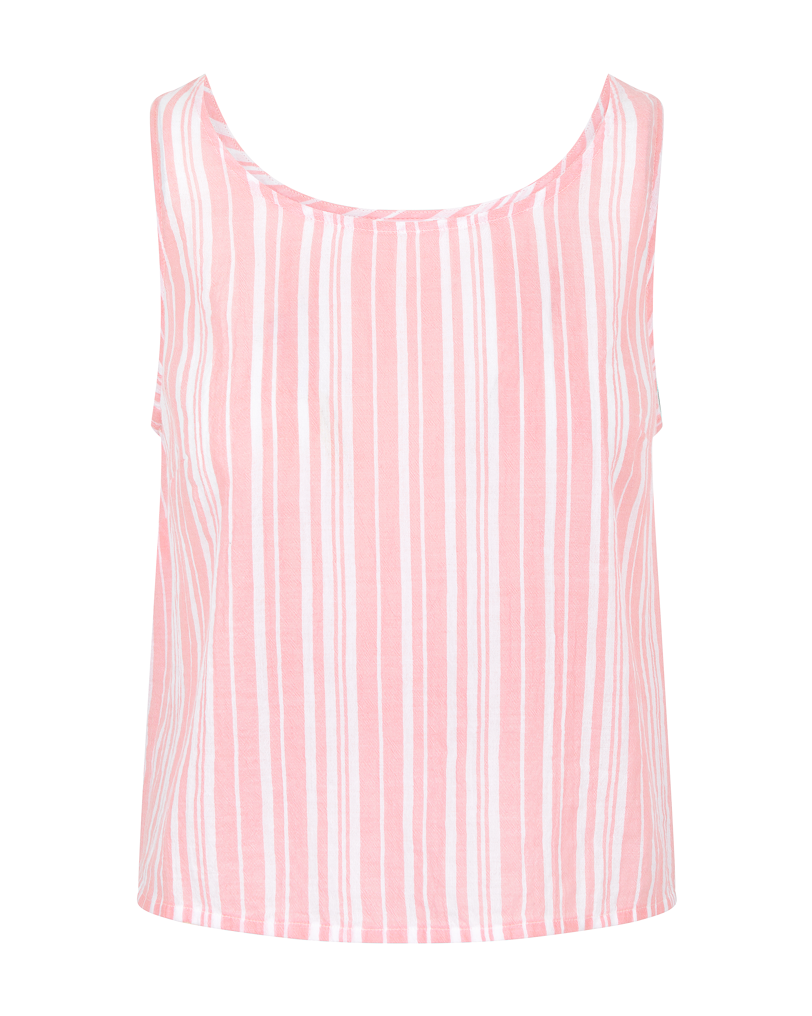 The Tank - Fondant Pink Stripe