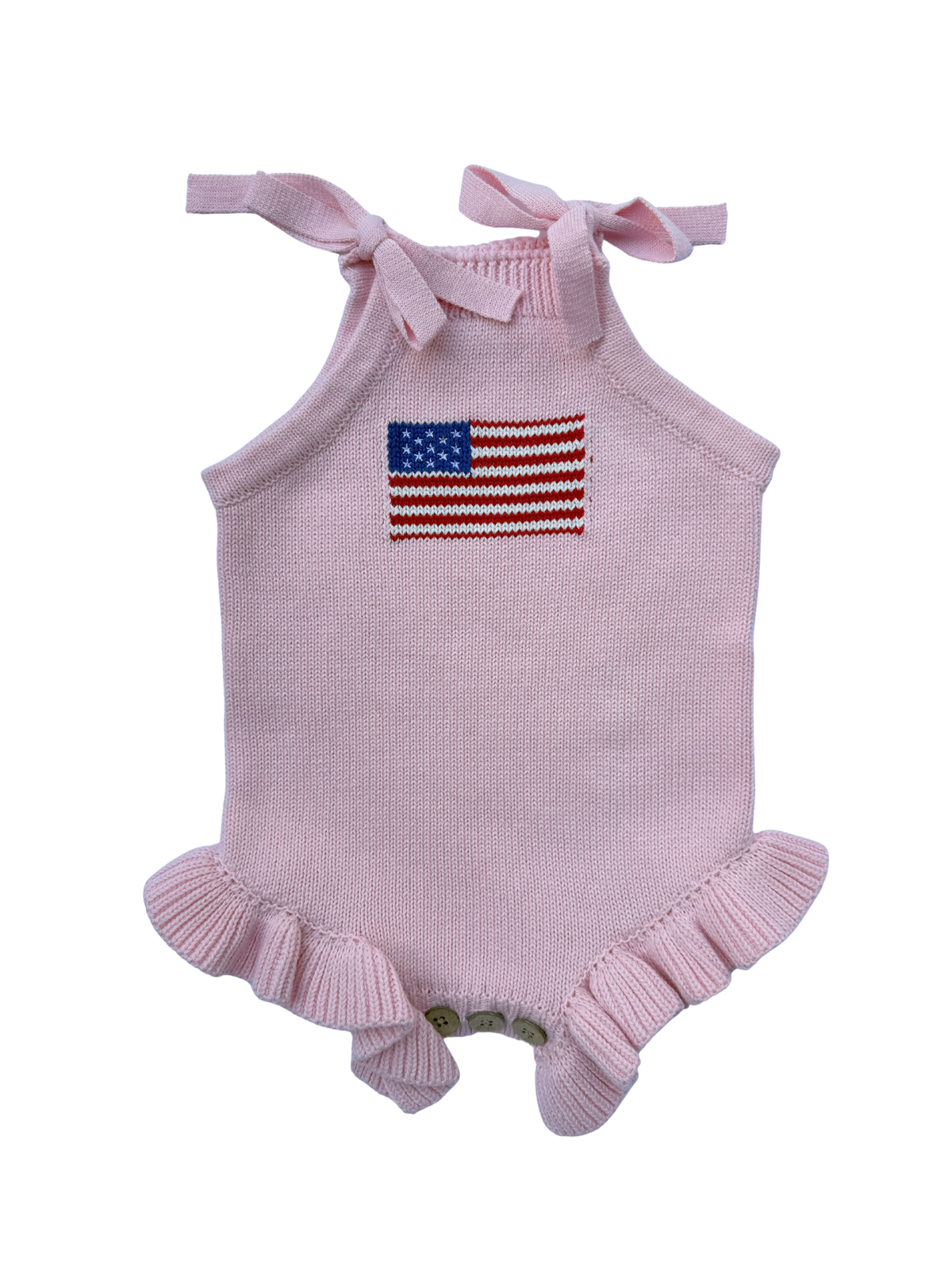 Americana Frills Romper
