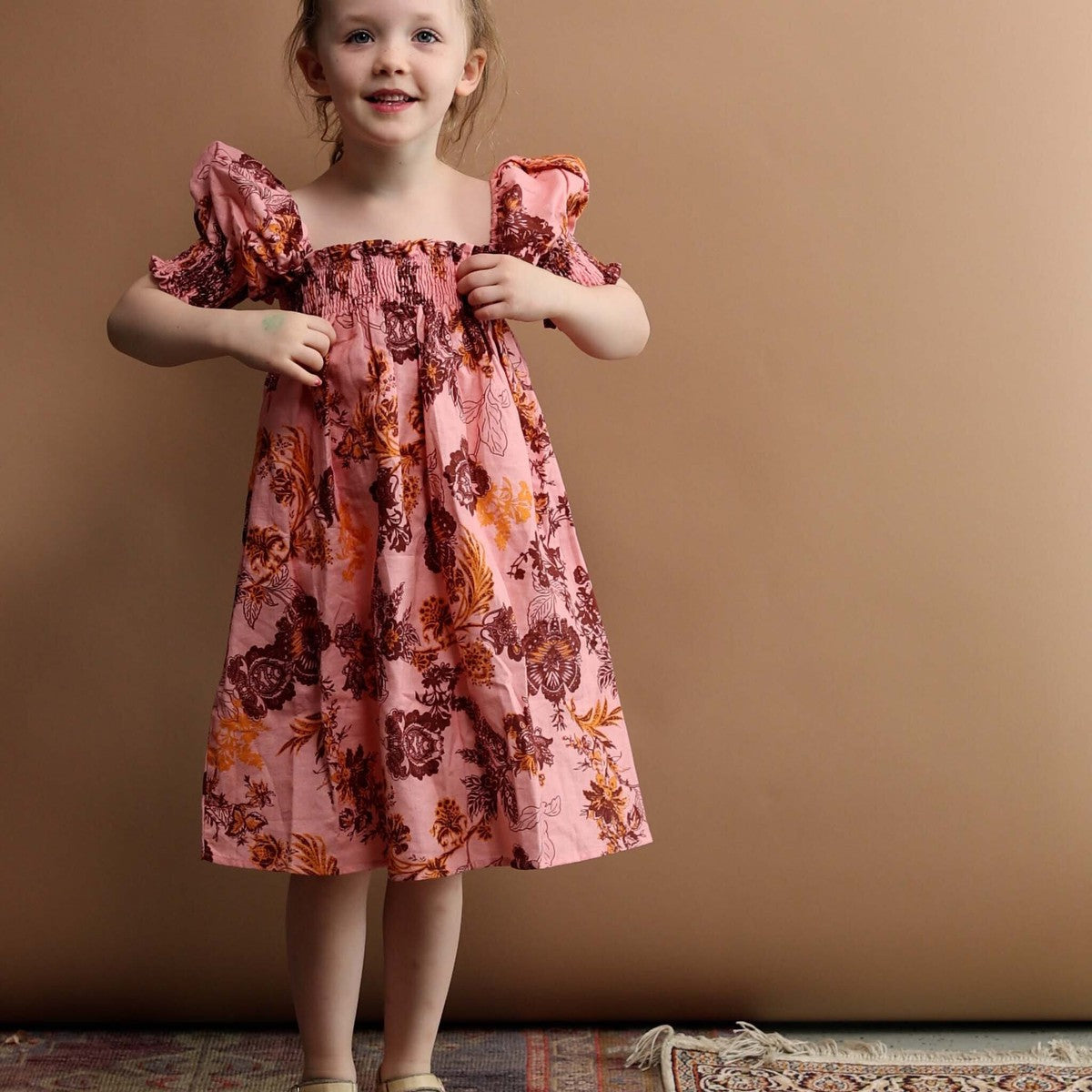 Angie Dress - Desert Rose