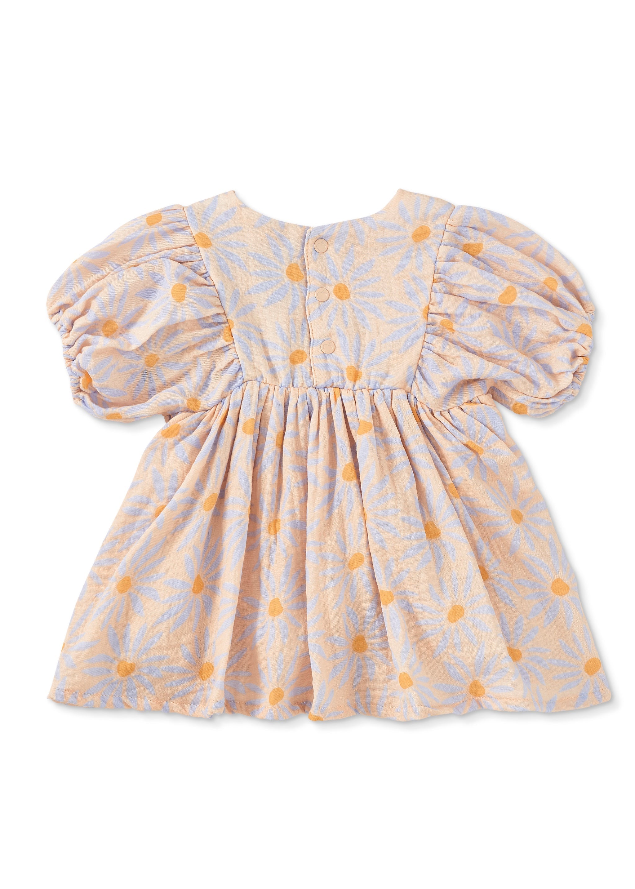 Dress with Puff Sleeves - Daisy Dreams