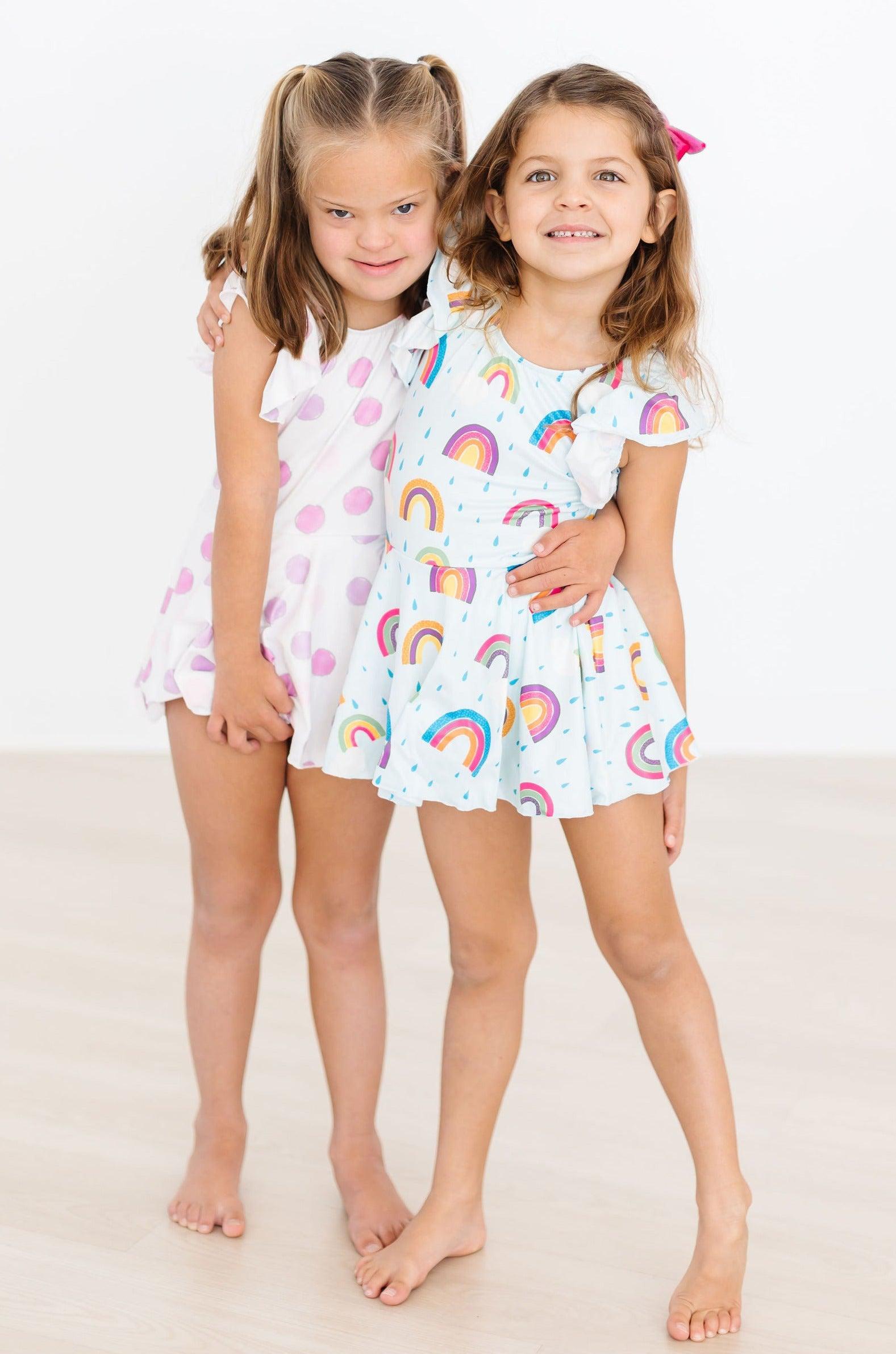 April Showers S/S Twirl Leotard