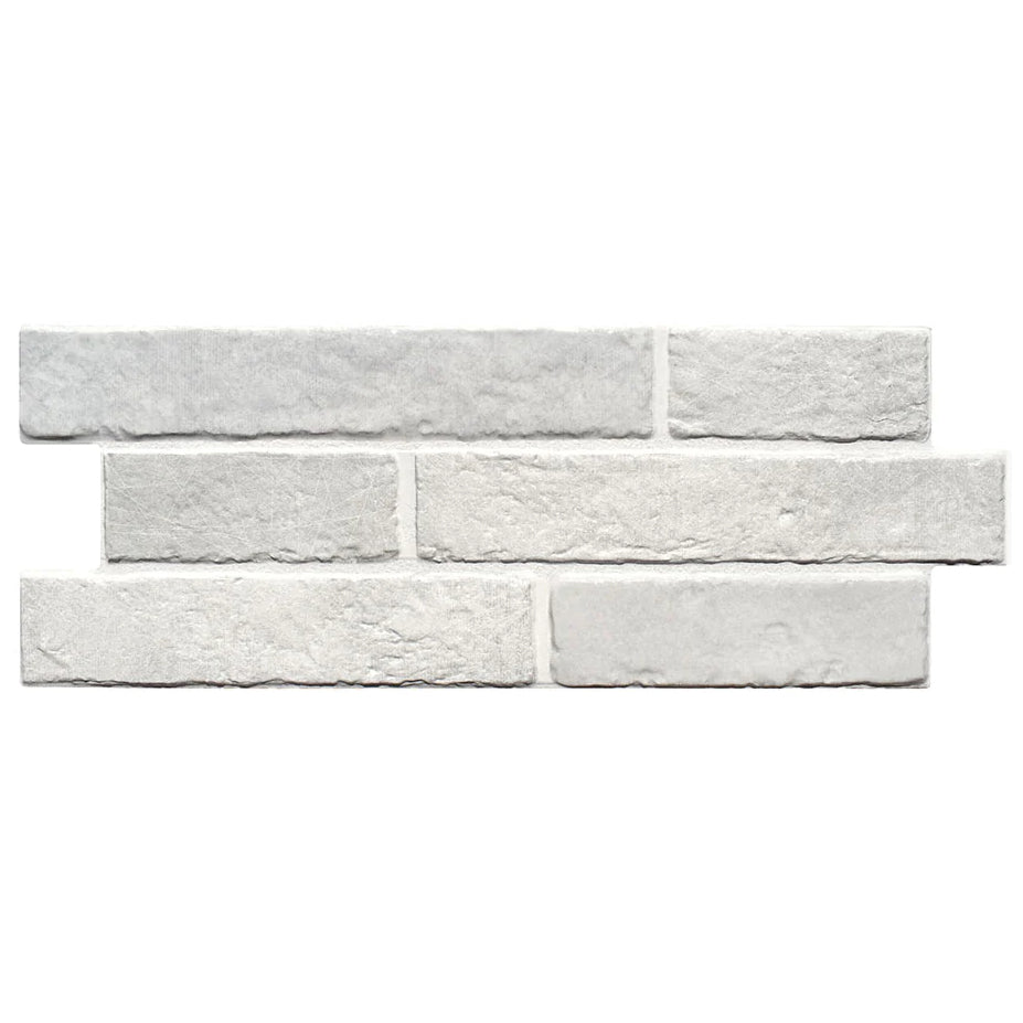 Cocco 6.5"x15.25" Interlocking Brick Porcelain Tile Dany Series - Aquatica Collection