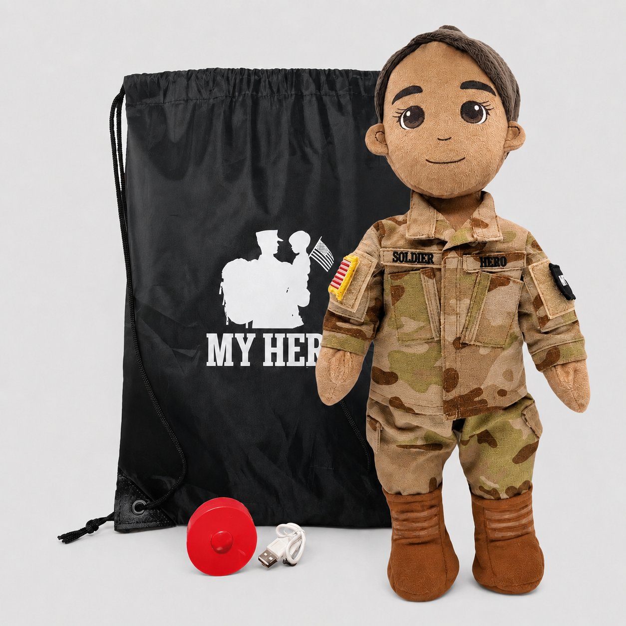 Army Daddy Doll | Military Doll & Army Doll | Recordable