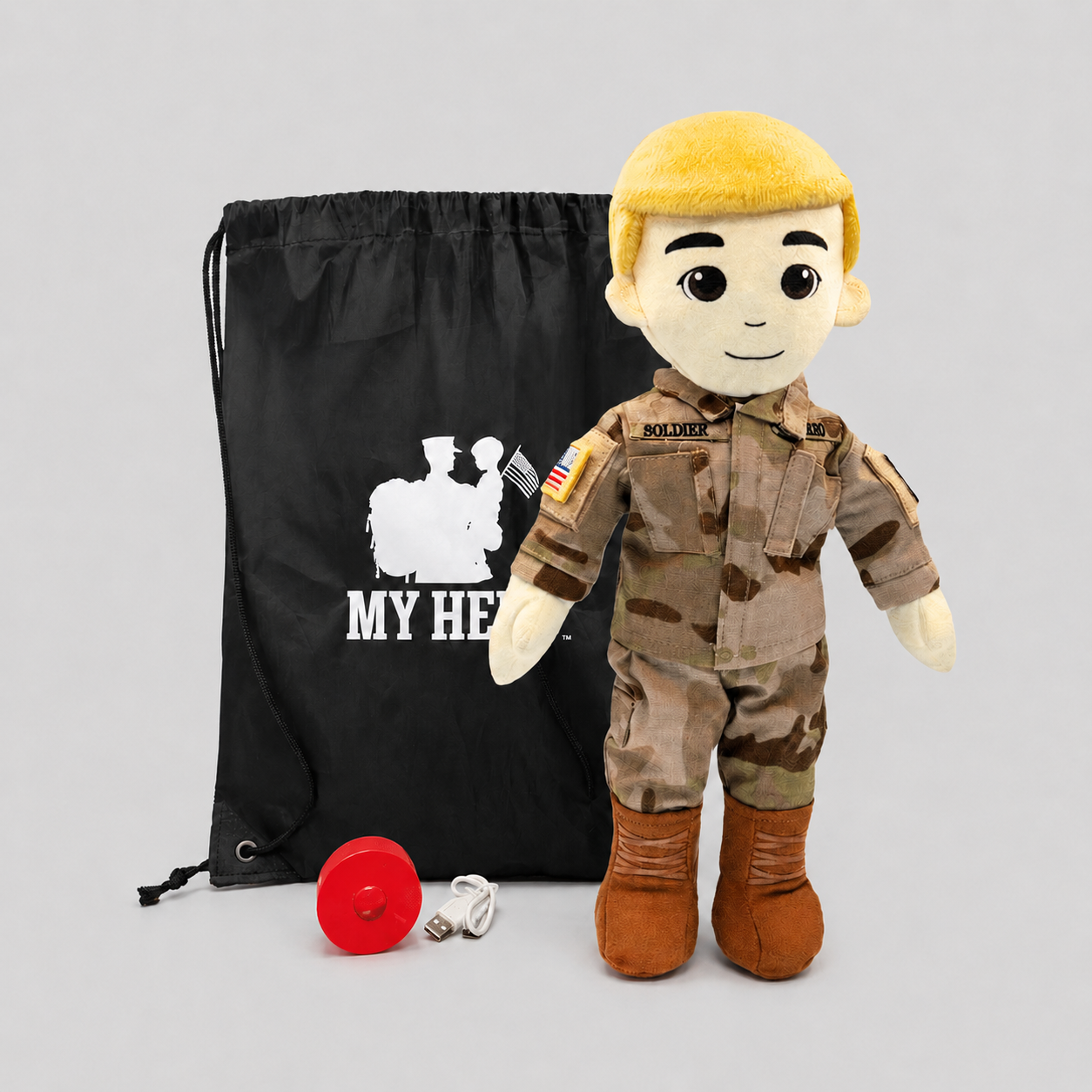 Army Daddy Doll | Military Doll & Army Doll | Recordable