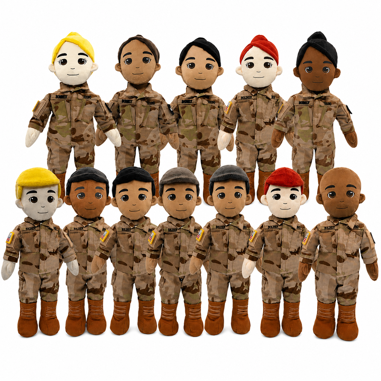 Army Daddy Doll | Military Doll & Army Doll | Recordable