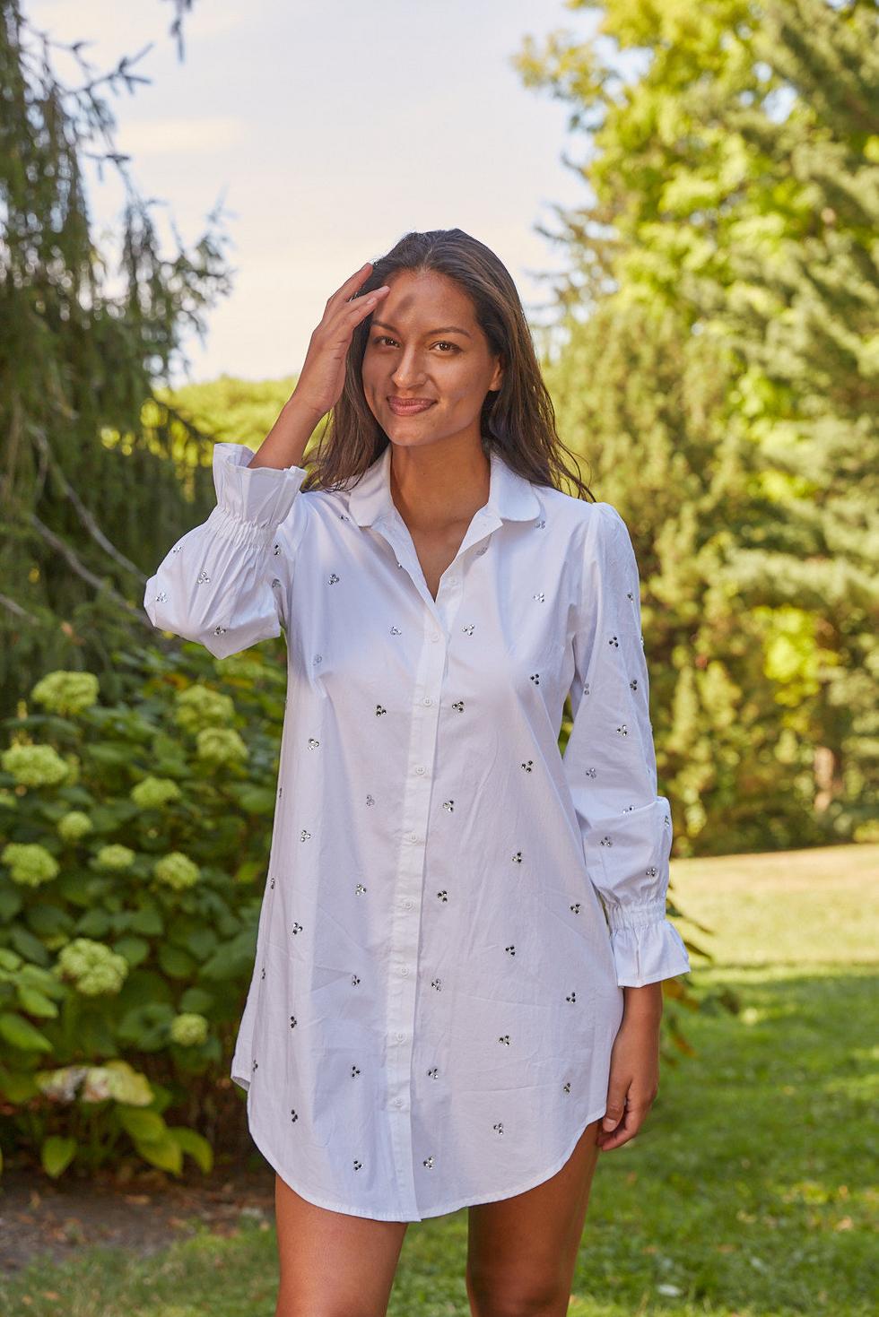 Gretchen Dress - White