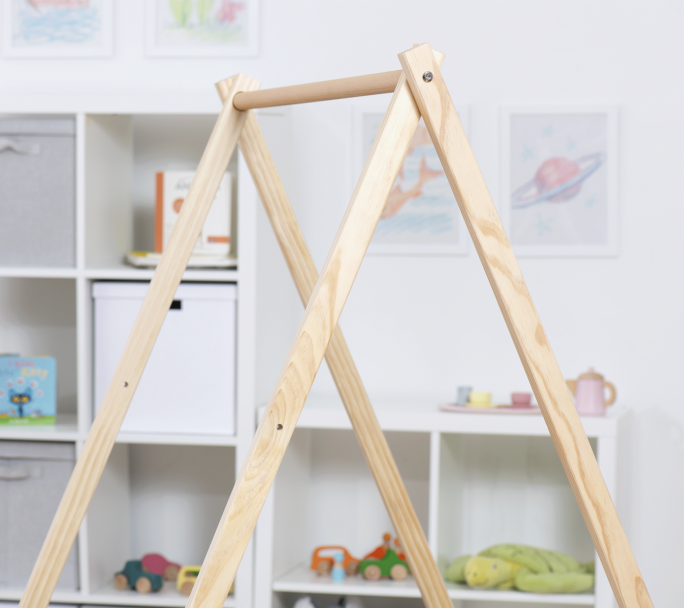 Tulip | Foldable Baby Bouncer - Beige