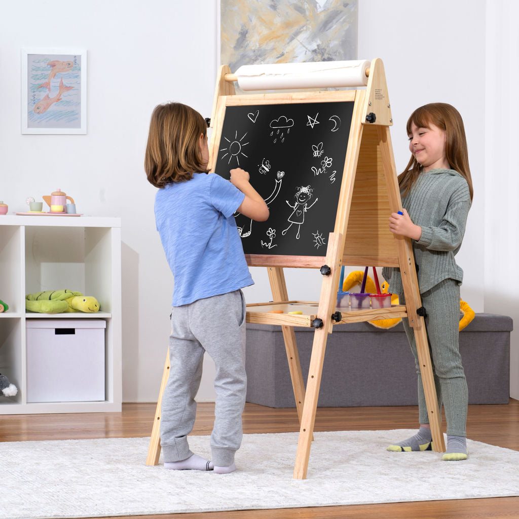 Easel - Foldable With 3 Adjustable Height Indoor Avenlur.com   