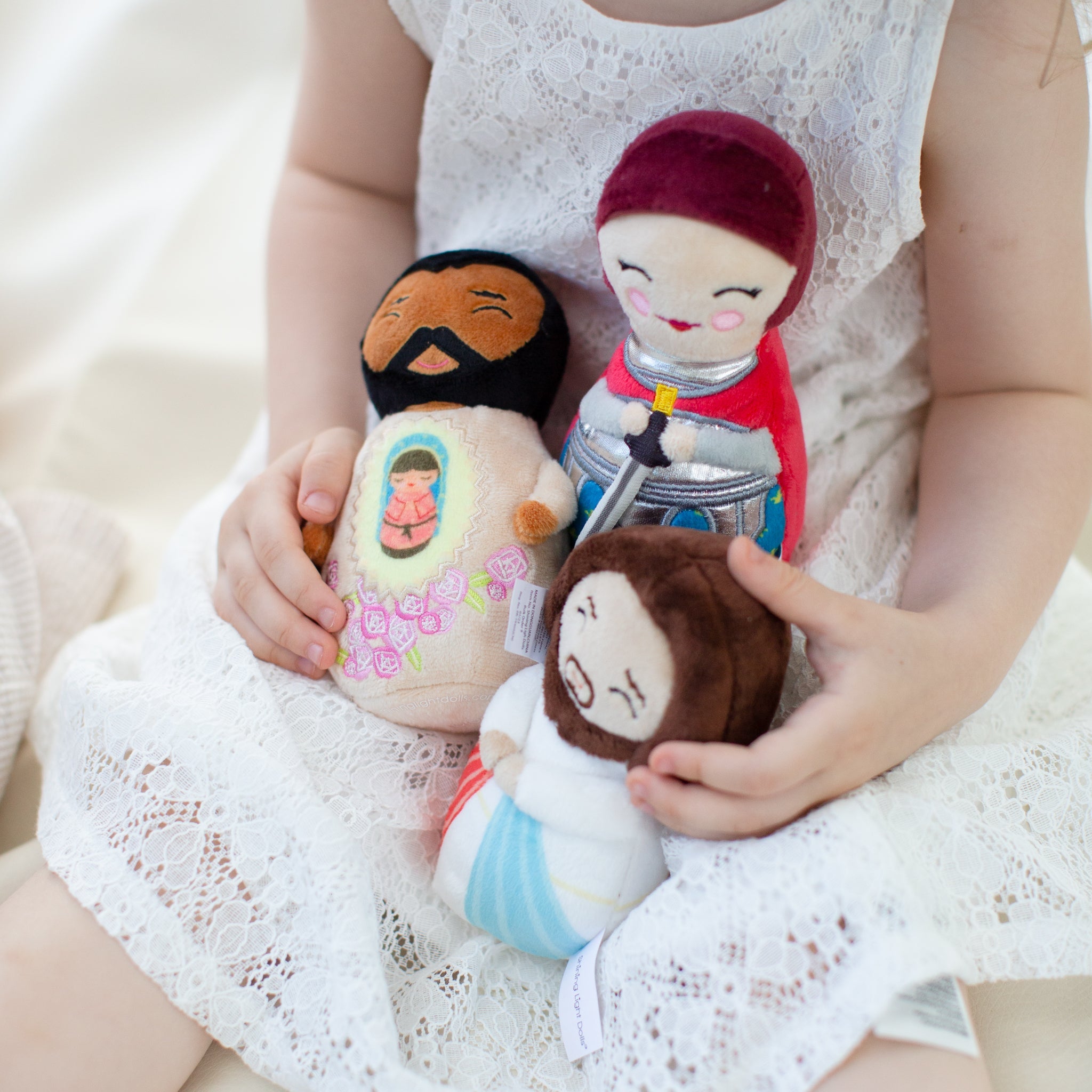 Mini Divine Mercy Jesus Plush Doll