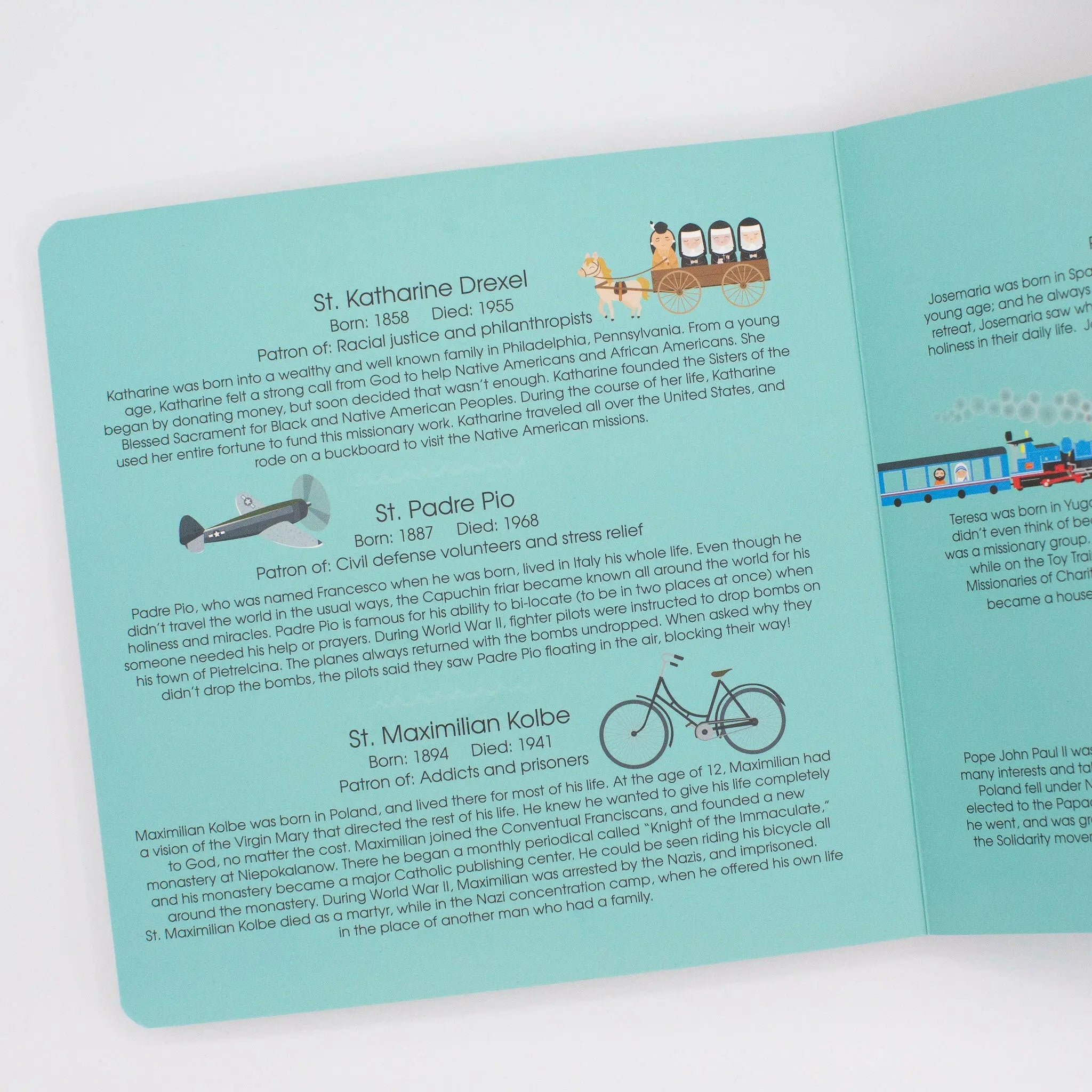 Award Winner- Saints on the Go! Board Book