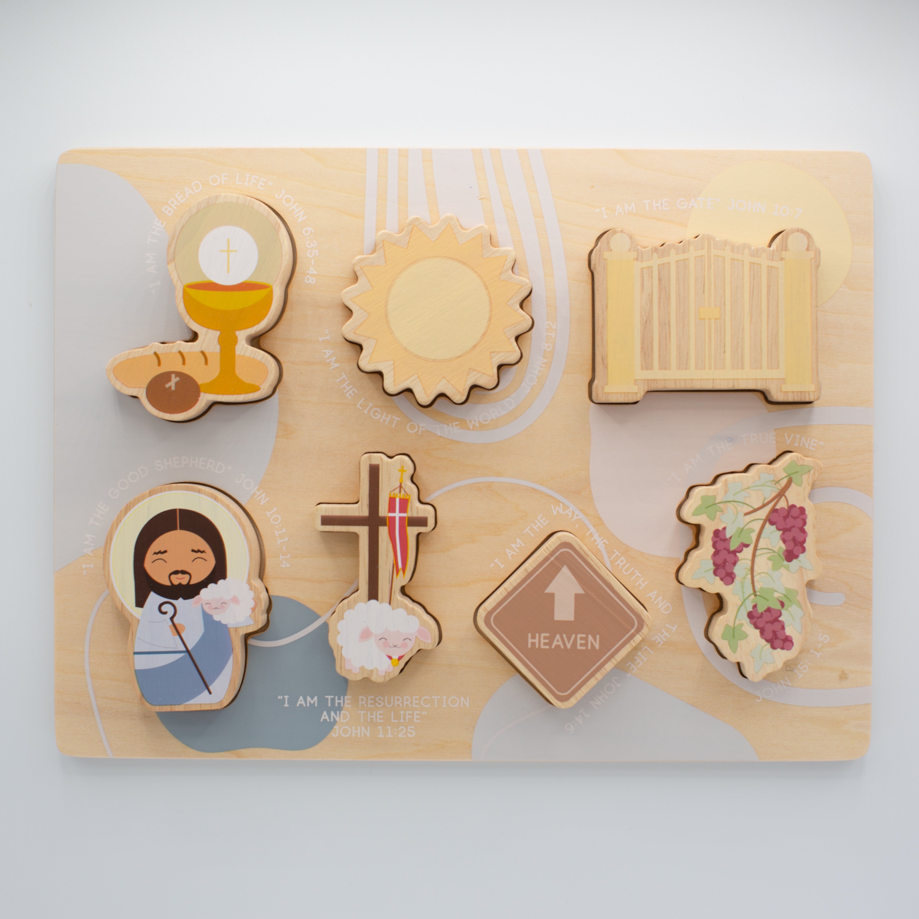 Jesus' "I Am" Wooden Puzzle