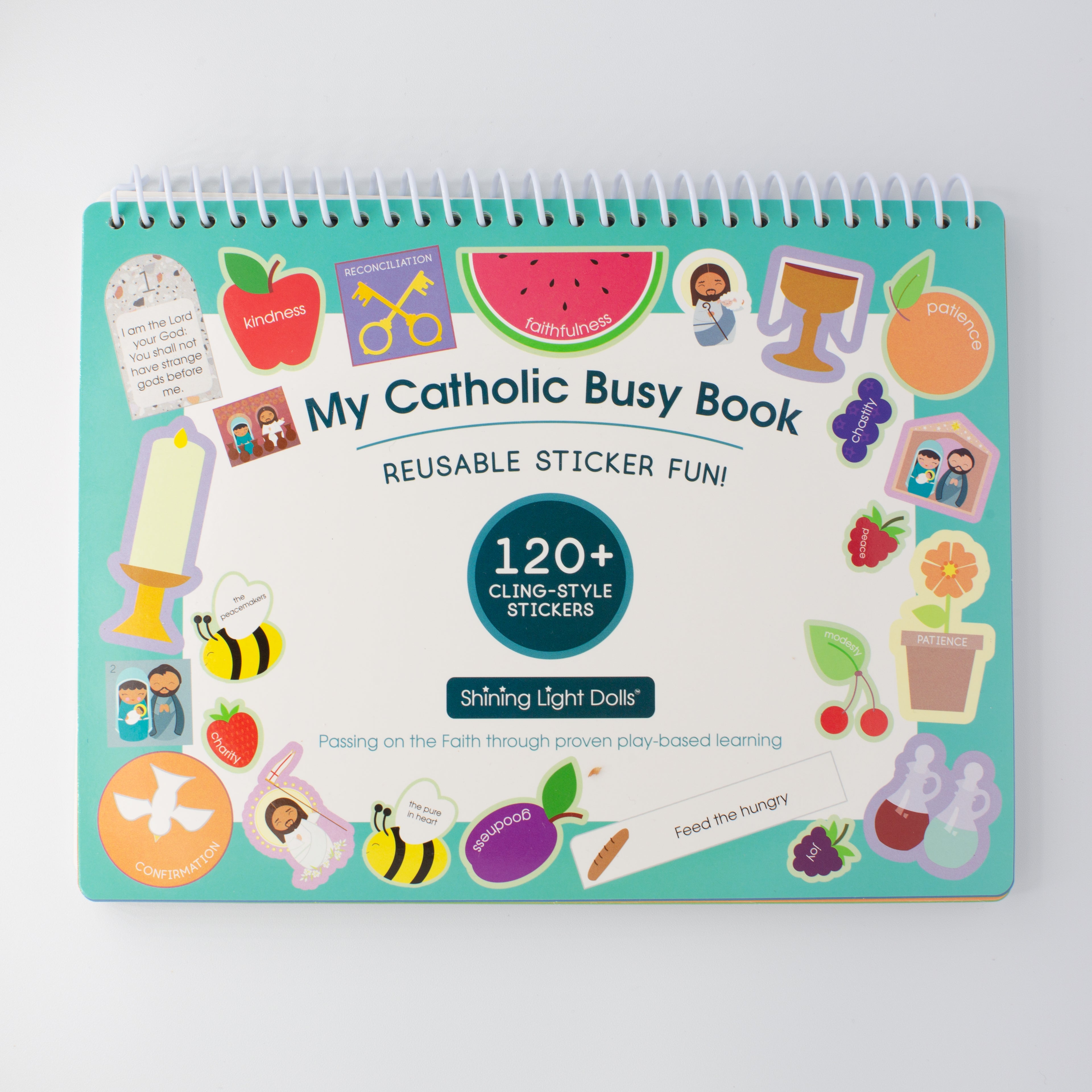 My Catholic Busy Book Reusable Sticker Fun