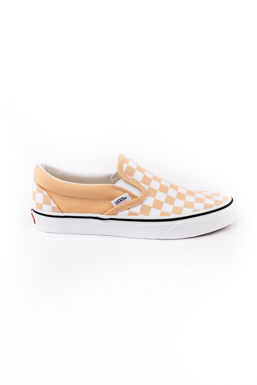 Checkerboard Slip On Vans