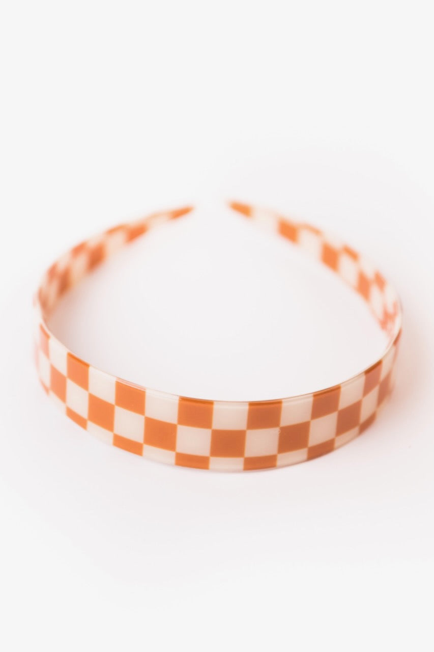 Dial Up Checkered Headband