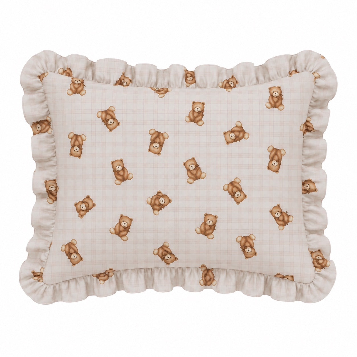 Standard Ruffle Pillow Case Cover