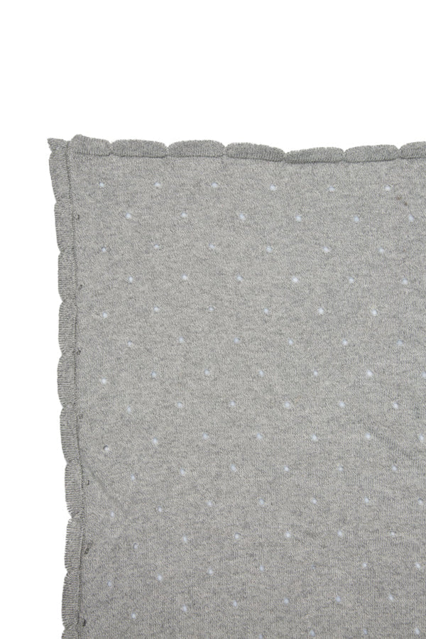 BABY BLANKET BISCUIT GREY  Little Wonder & Co   