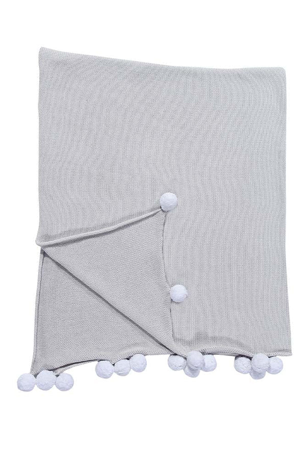 BABY BLANKET BUBBLY LIGHT GREY  Little Wonder & Co   