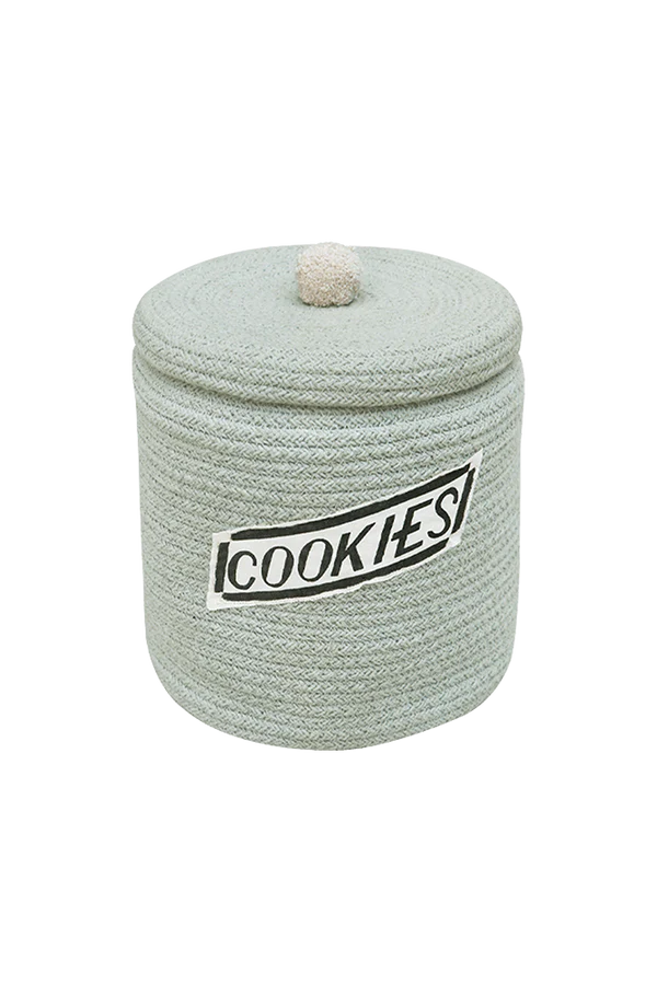 BASKET COOKIE JAR  Little Wonder & Co   