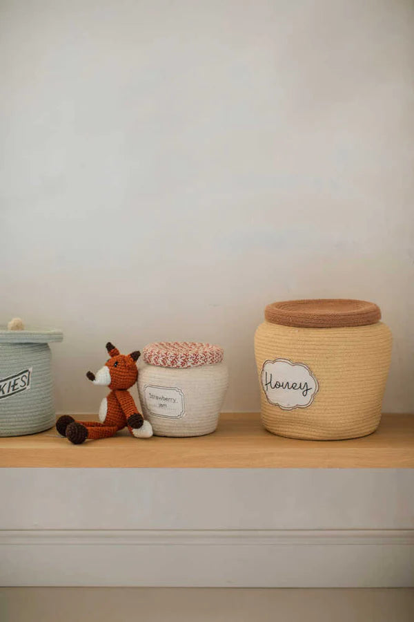 BASKET HONEY POT  Little Wonder & Co   