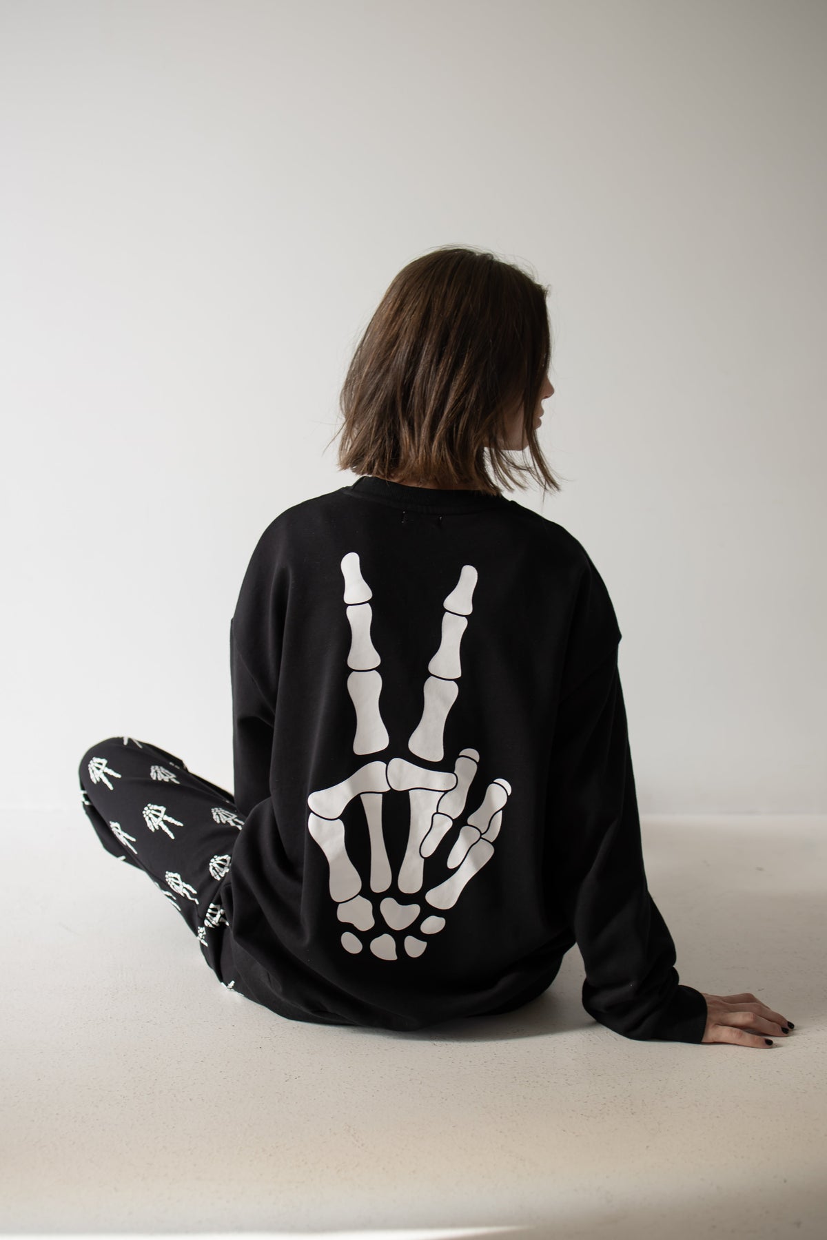 Women's Sweat Set | Midnight Skelly