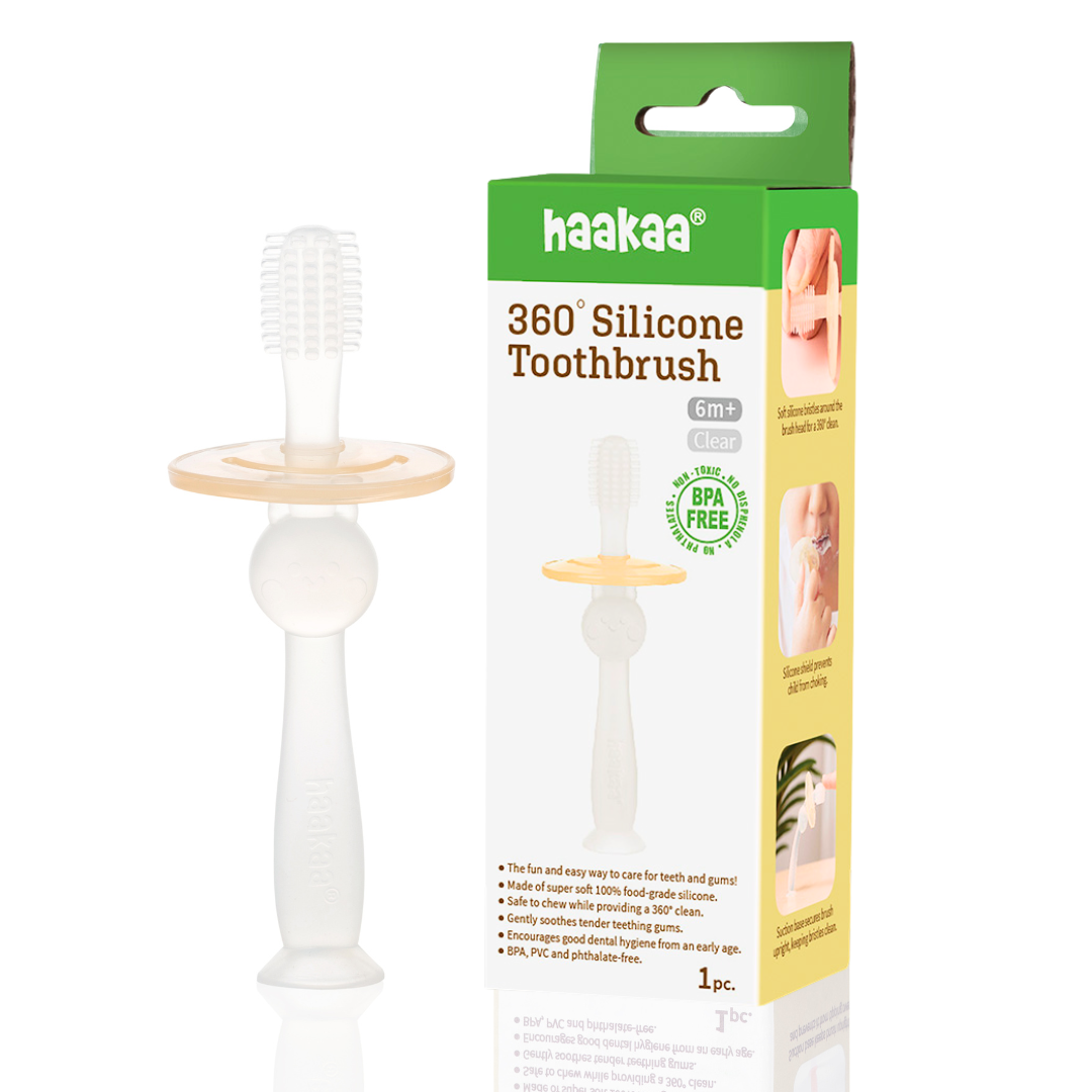 Haakaa 360° Silicone Toothbrush 1 pk