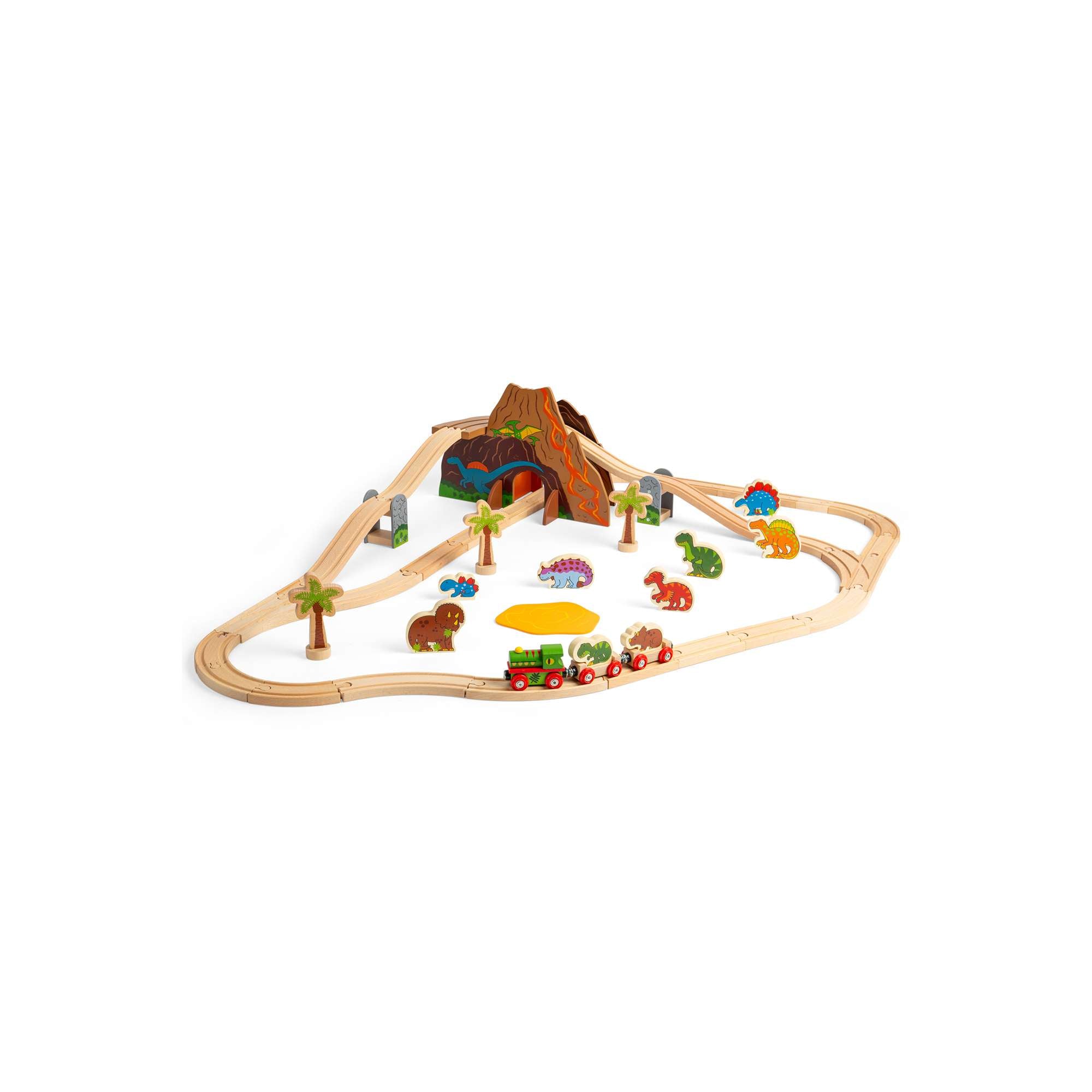 Dinosaur Railway Set
