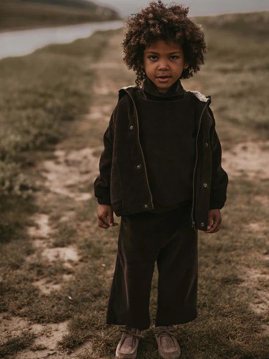 The Corduroy Coat - Chocolate