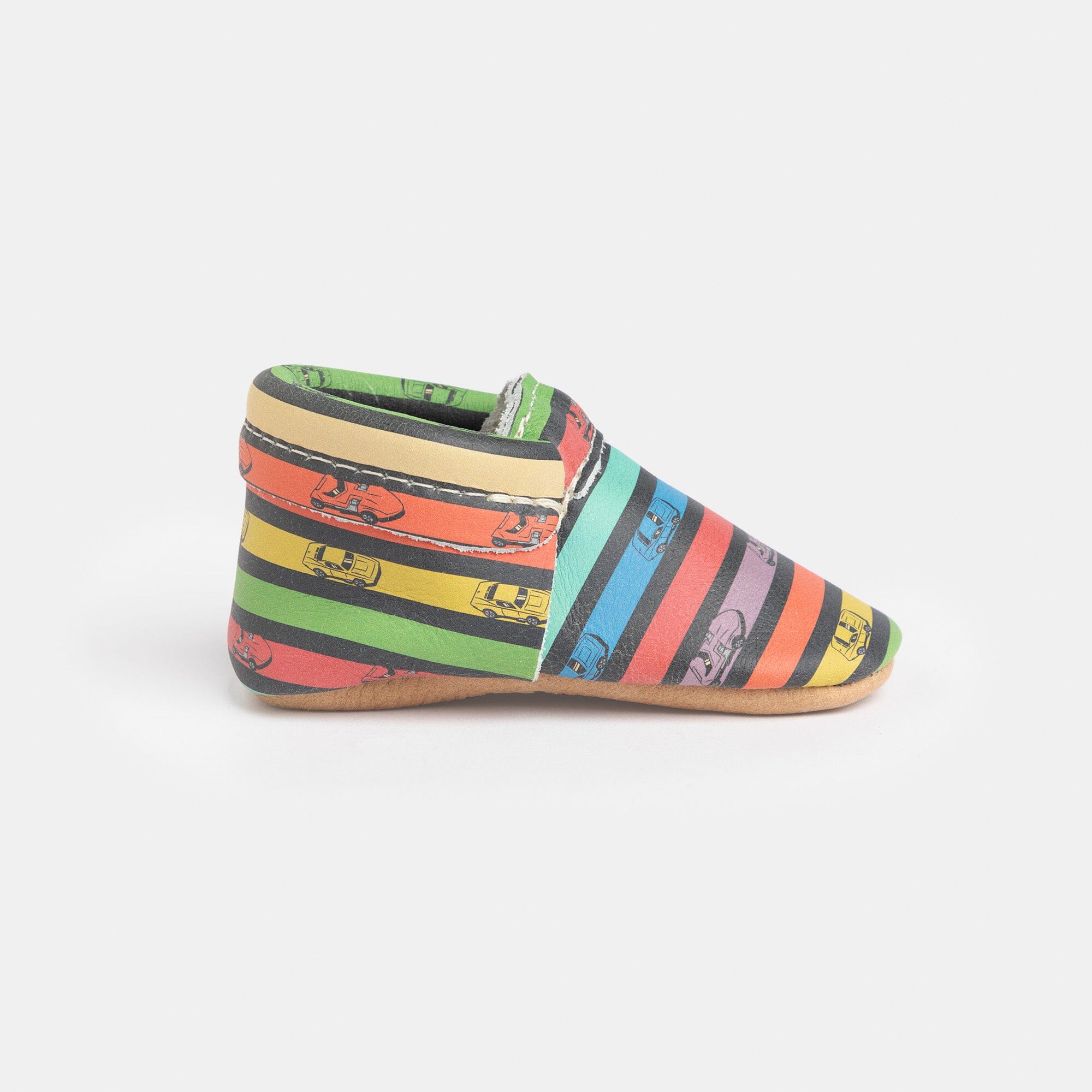 Rainbow Hot Wheels™ City Baby Shoes
