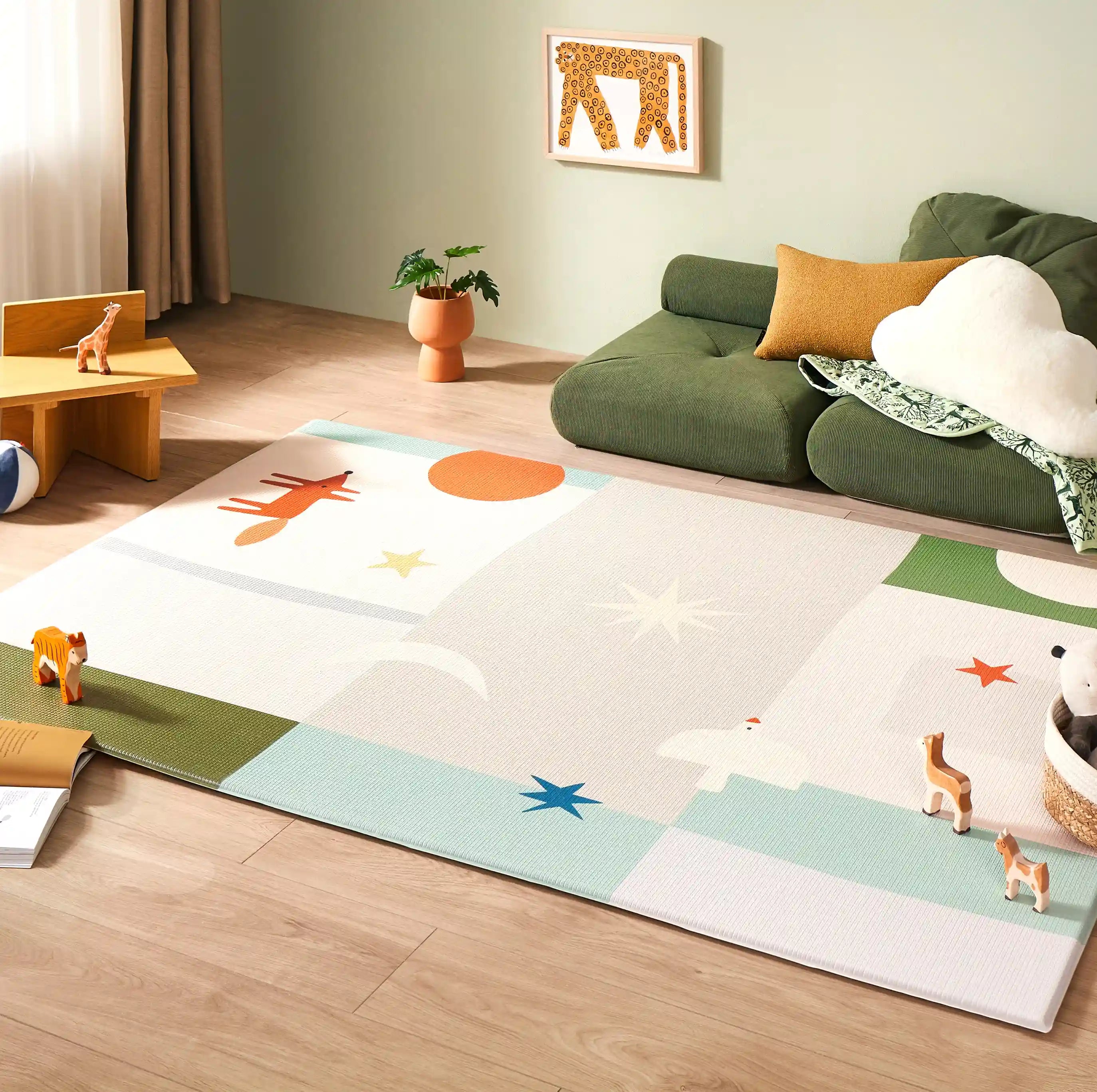 Tiny Land® Baby Playmat Forest Track Wonder Play Mats Tiny Land   