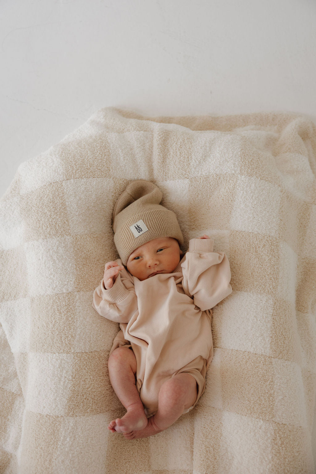 Adorable sweatshirt romper for baby