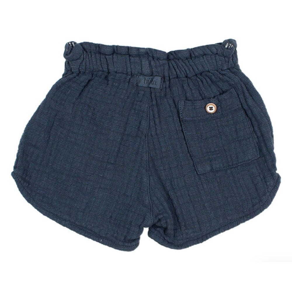 Baby Muslin Shorts - Midnight