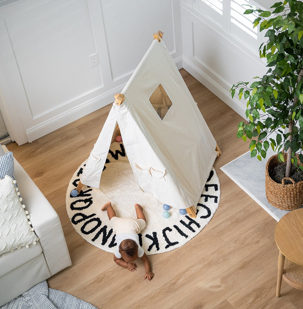 Tent Covering For Spruce - Baby and Toddler Foldable Swing Set - Swing Set Sold Separately Indoor Avenlur.com   