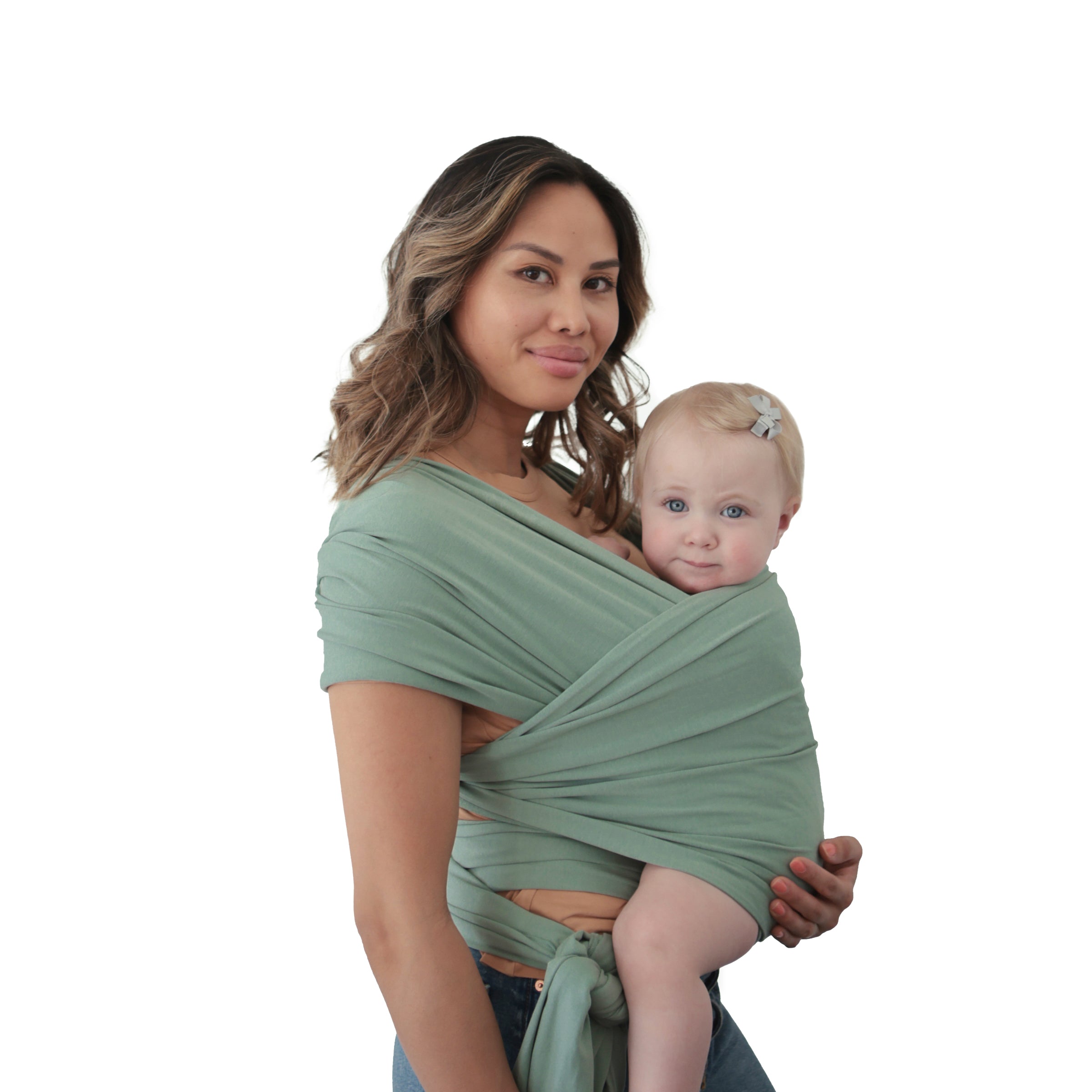 Baby Wrap Baby Wrap Mushie Roman Green  