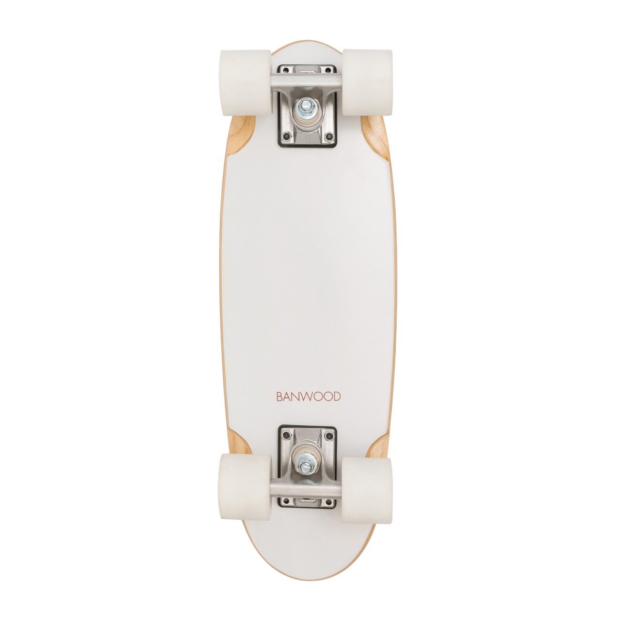 Banwood Skateboard - White Skateboard Banwood   