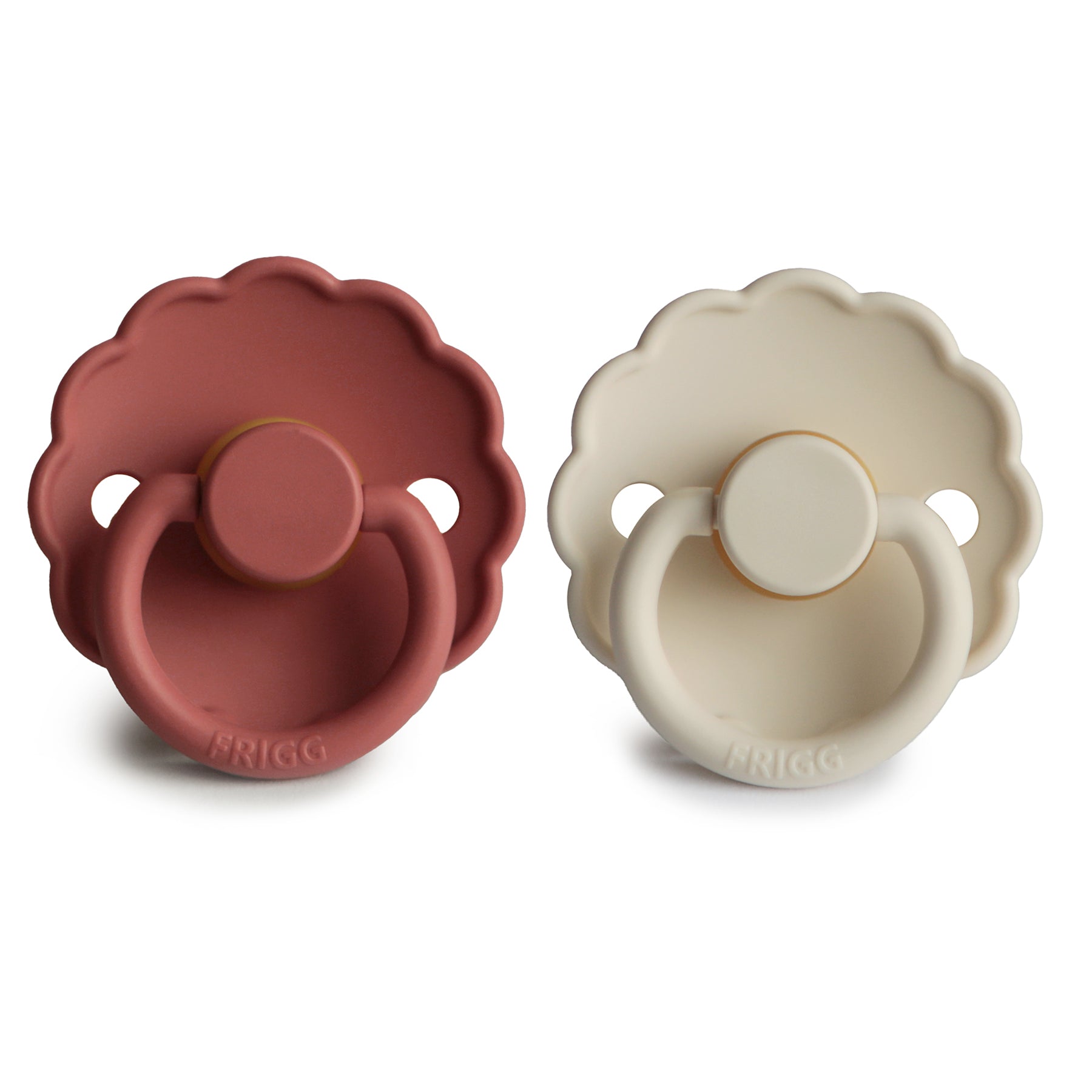 FRIGG Daisy Natural Rubber Pacifier 2-Pack FRIGG PACIFIERS Mushie   