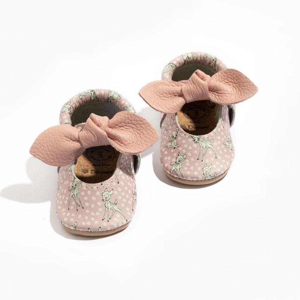 Bambi Knotted Bow Baby Shoe