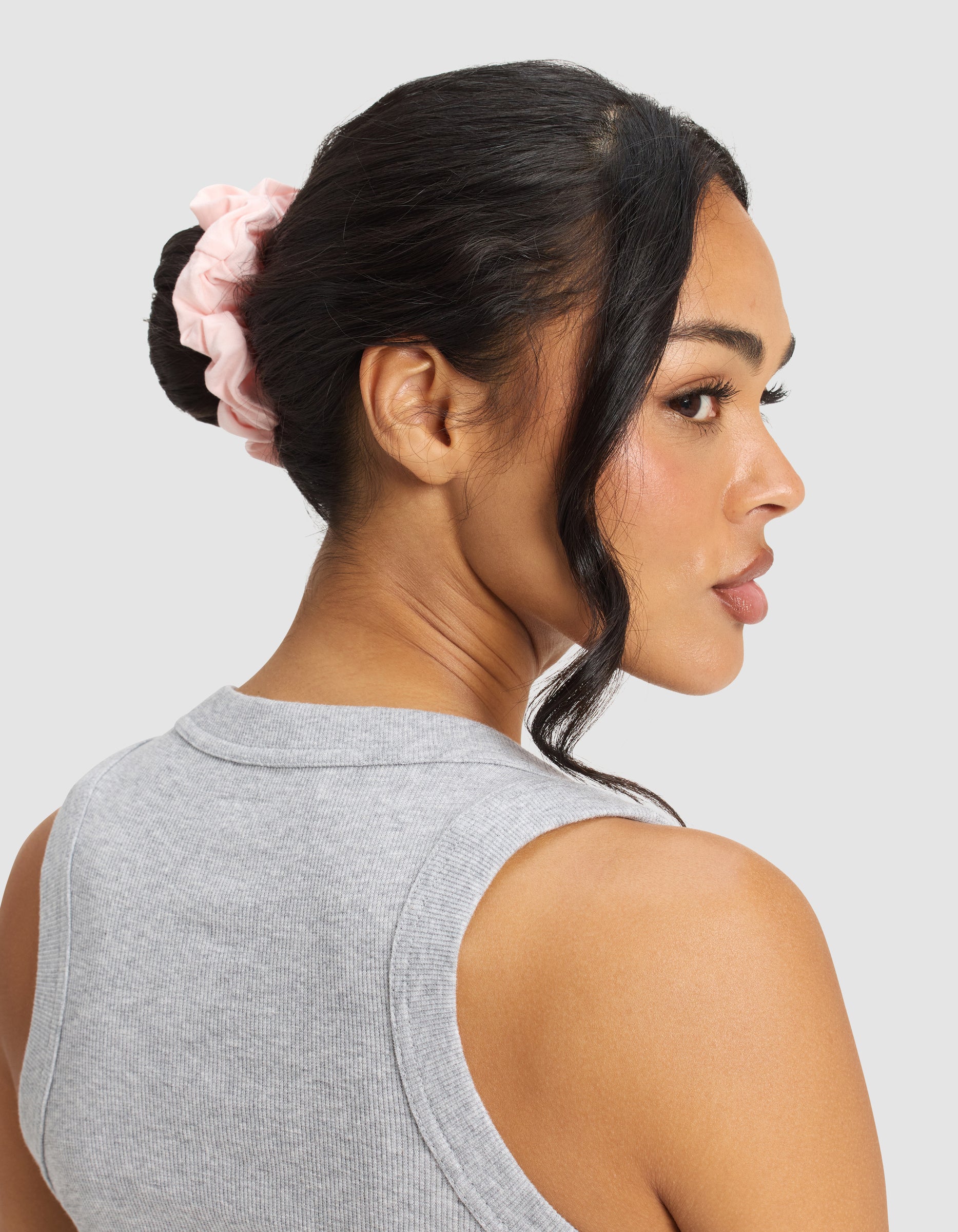Bamboo Stretch-Knit Scrunchies