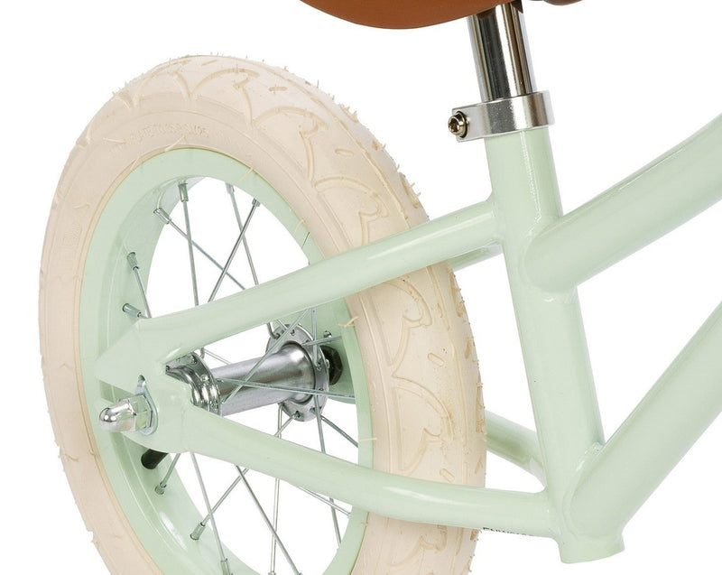 Banwood Bikes First Go Pale Mint Toddlers 12 inch Balance Bike