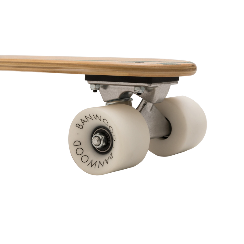 Green Vintage Skateboard Banwood Easy Grip Wheels