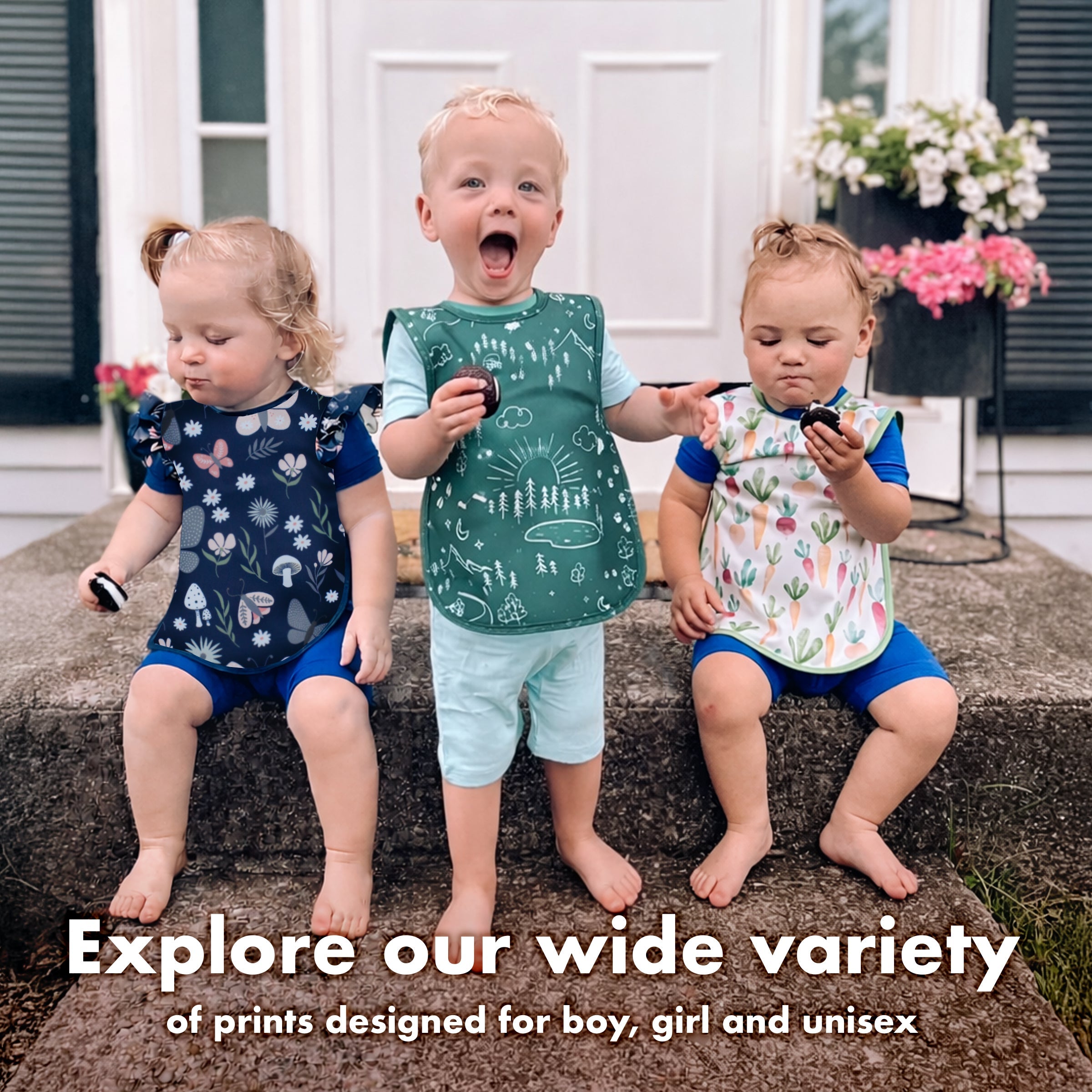 Delilah Floral Flutter Bapron