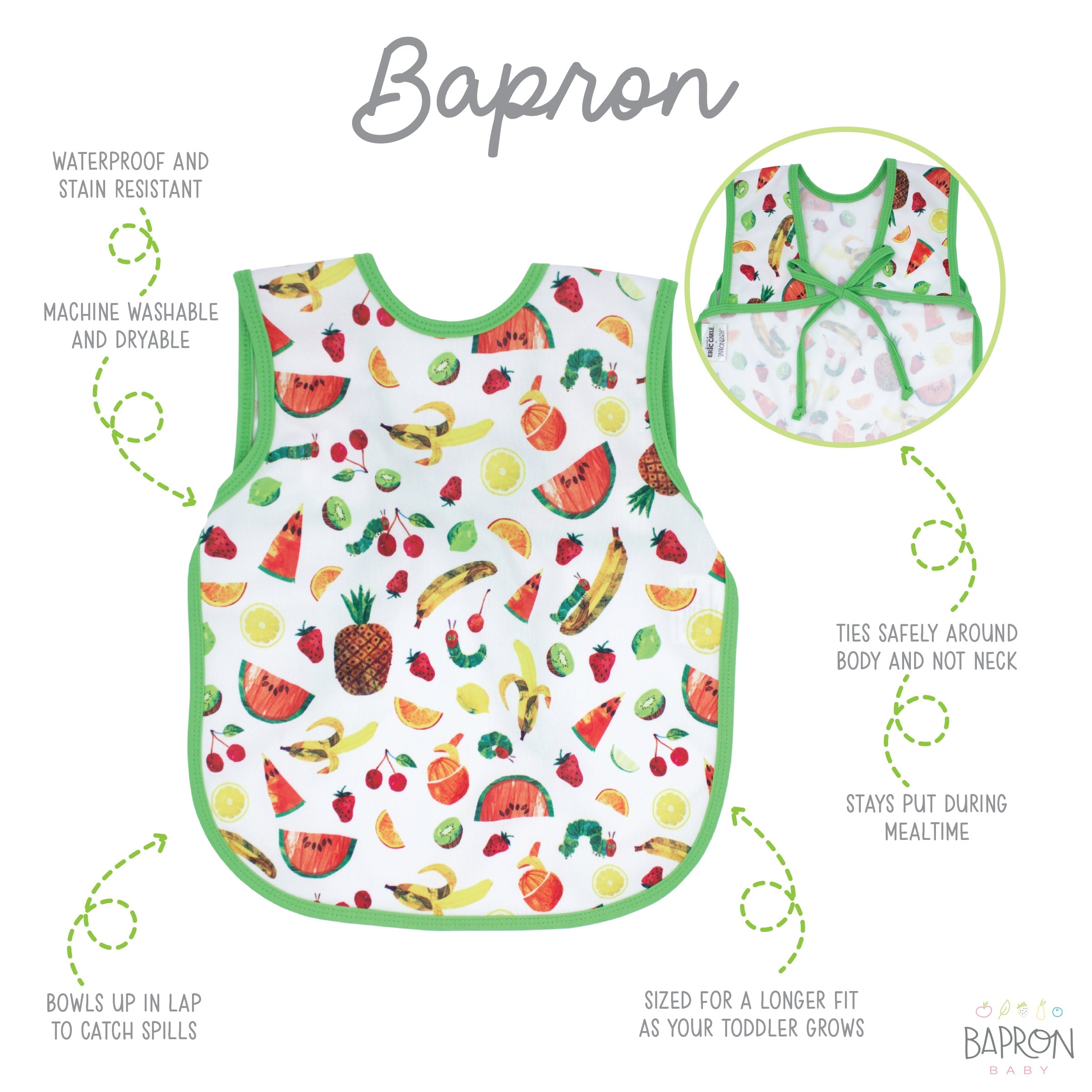 Tropical Fruit Bapron - from the World Of Eric Carle  BapronBaby   