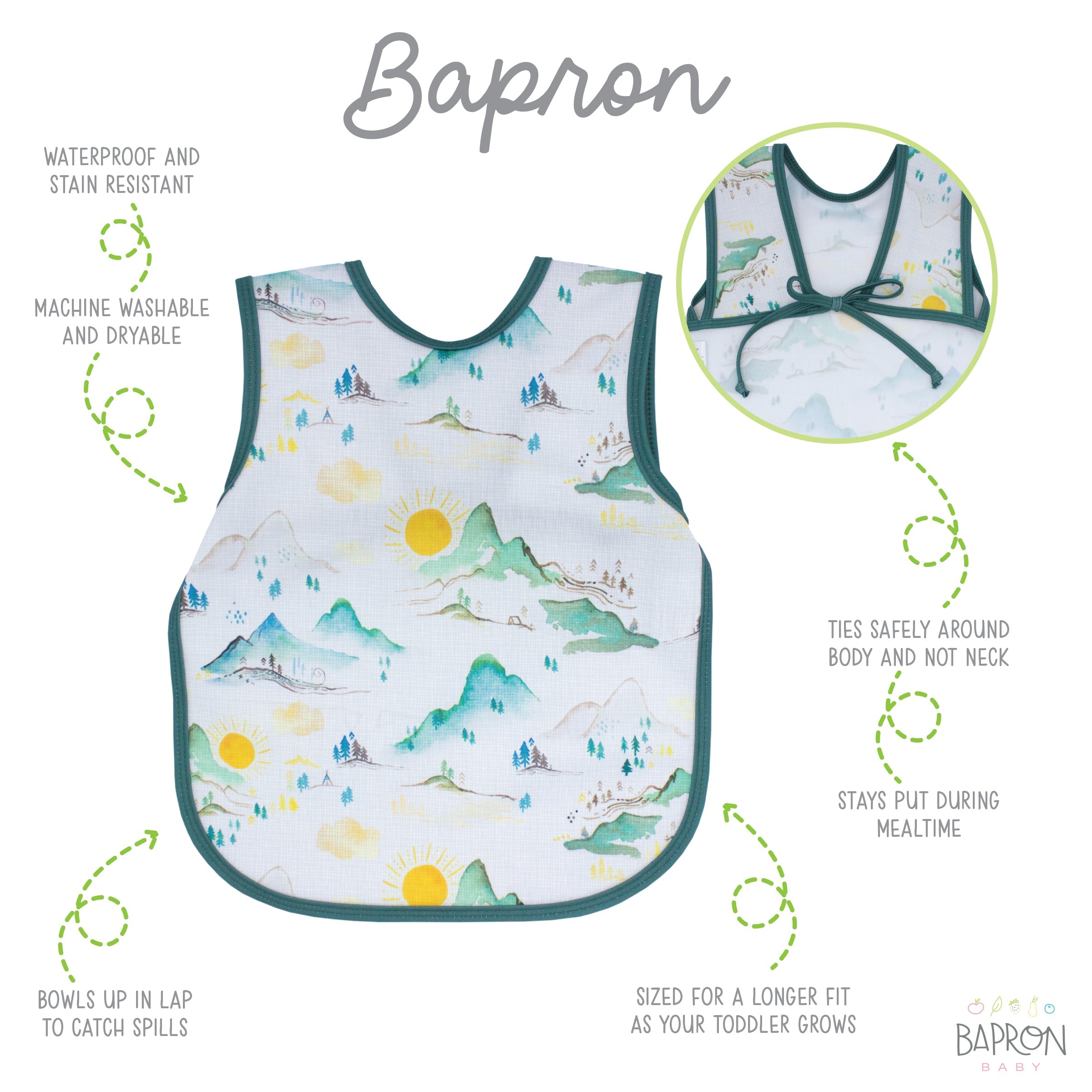 Mountain Mist Bapron  BapronBaby   