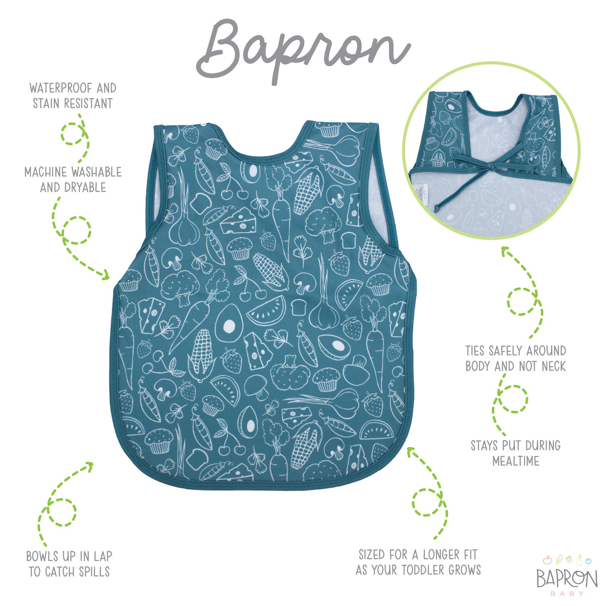 Neutral Foodie Bapron