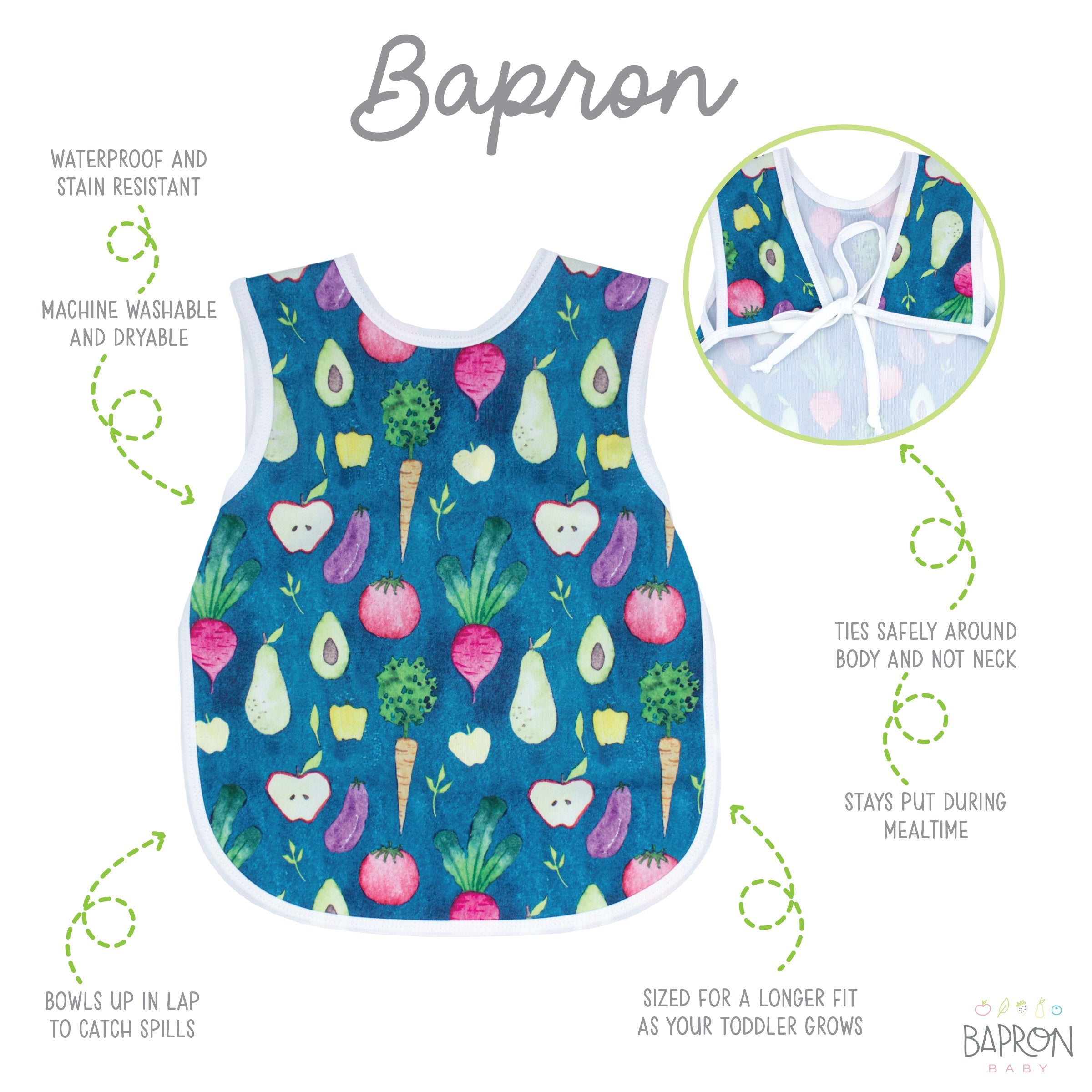 Organic Produce Bapron  BapronBaby   